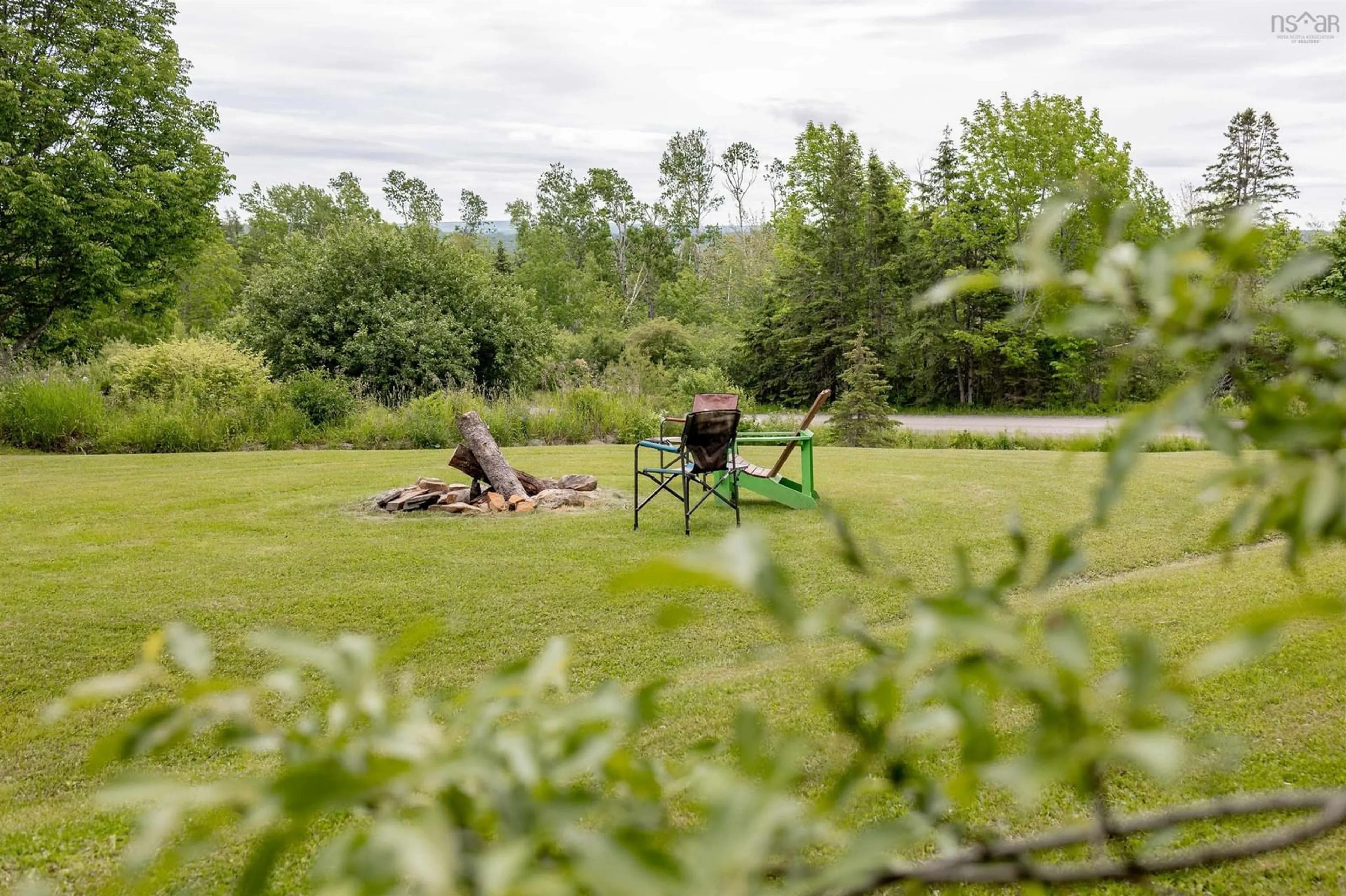 Patio, forest/trees view for 34 Mary Dr, Greenhill Nova Scotia B0K 2A0
