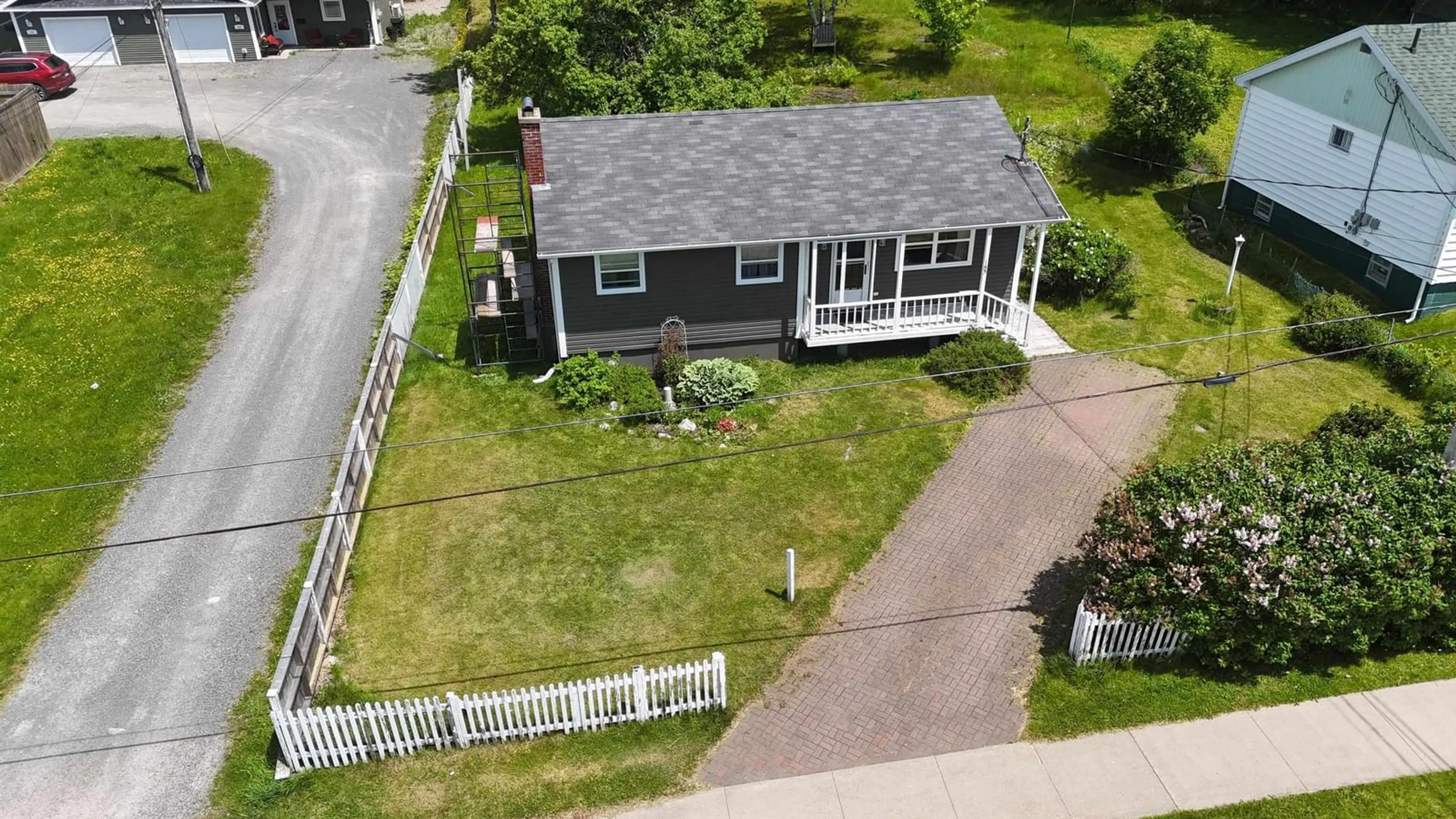 A pic from outside/outdoor area/front of a property/back of a property/a pic from drone, street for 145 Legacy St, Sydney Nova Scotia B1P 2X5