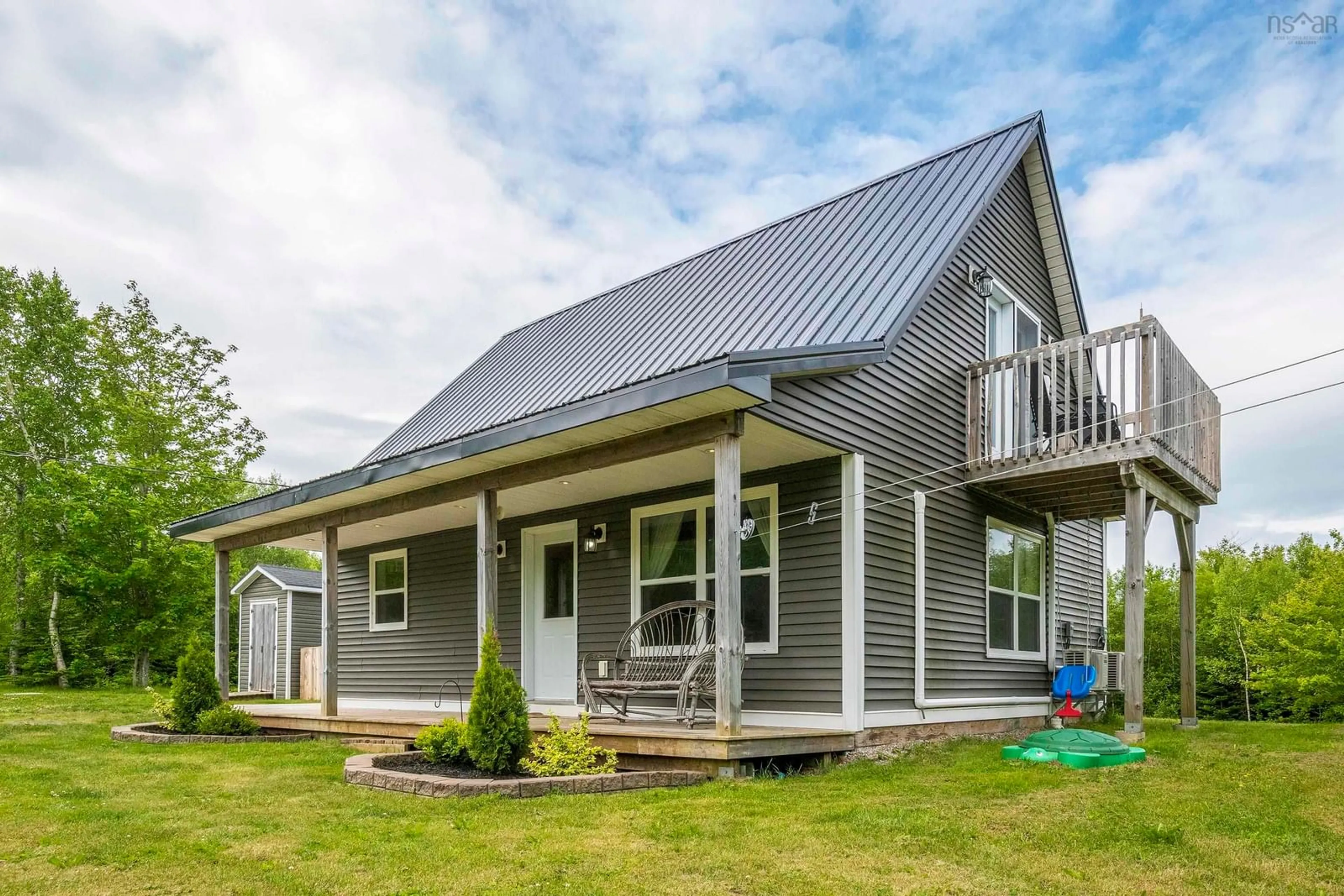 Home with vinyl exterior material, building for 2337 Victoria Rd, Aylesford Nova Scotia B0P 1C0