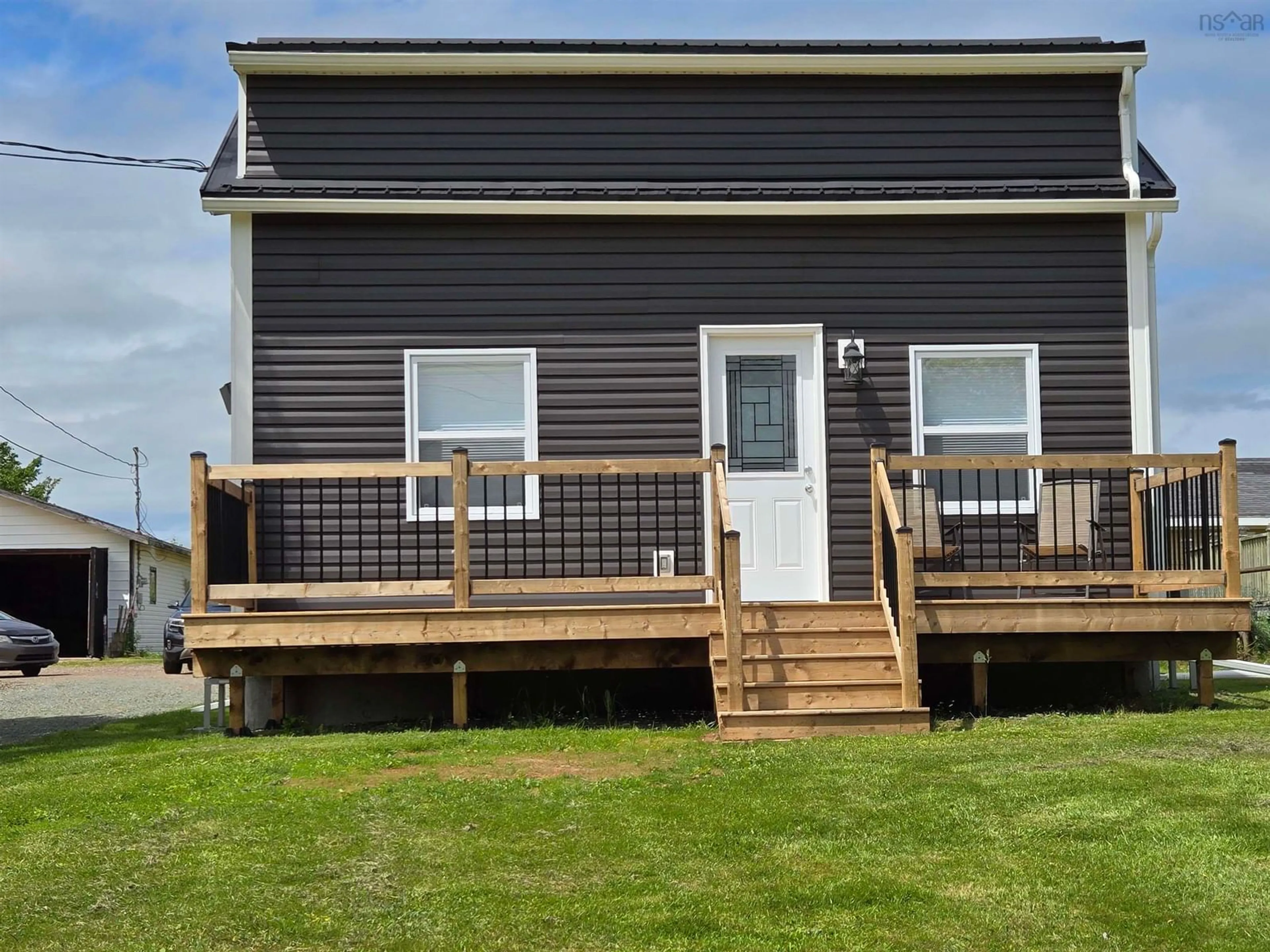 A pic from outside/outdoor area/front of a property/back of a property/a pic from drone, building for 2005 East Prince St, Salmon River Nova Scotia B2N 1K2