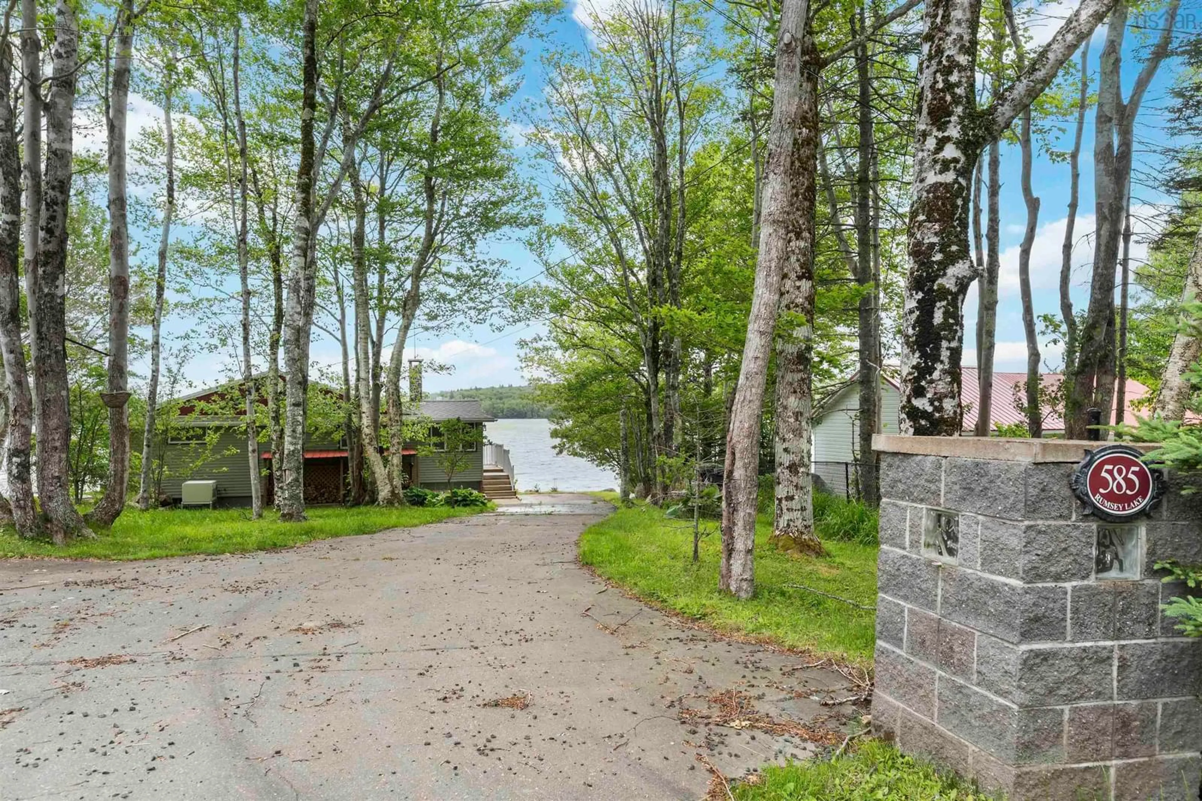 Patio, water/lake/river/ocean view for 585 Rumsey Lake Rd, Arlington West Nova Scotia B0S 1L0