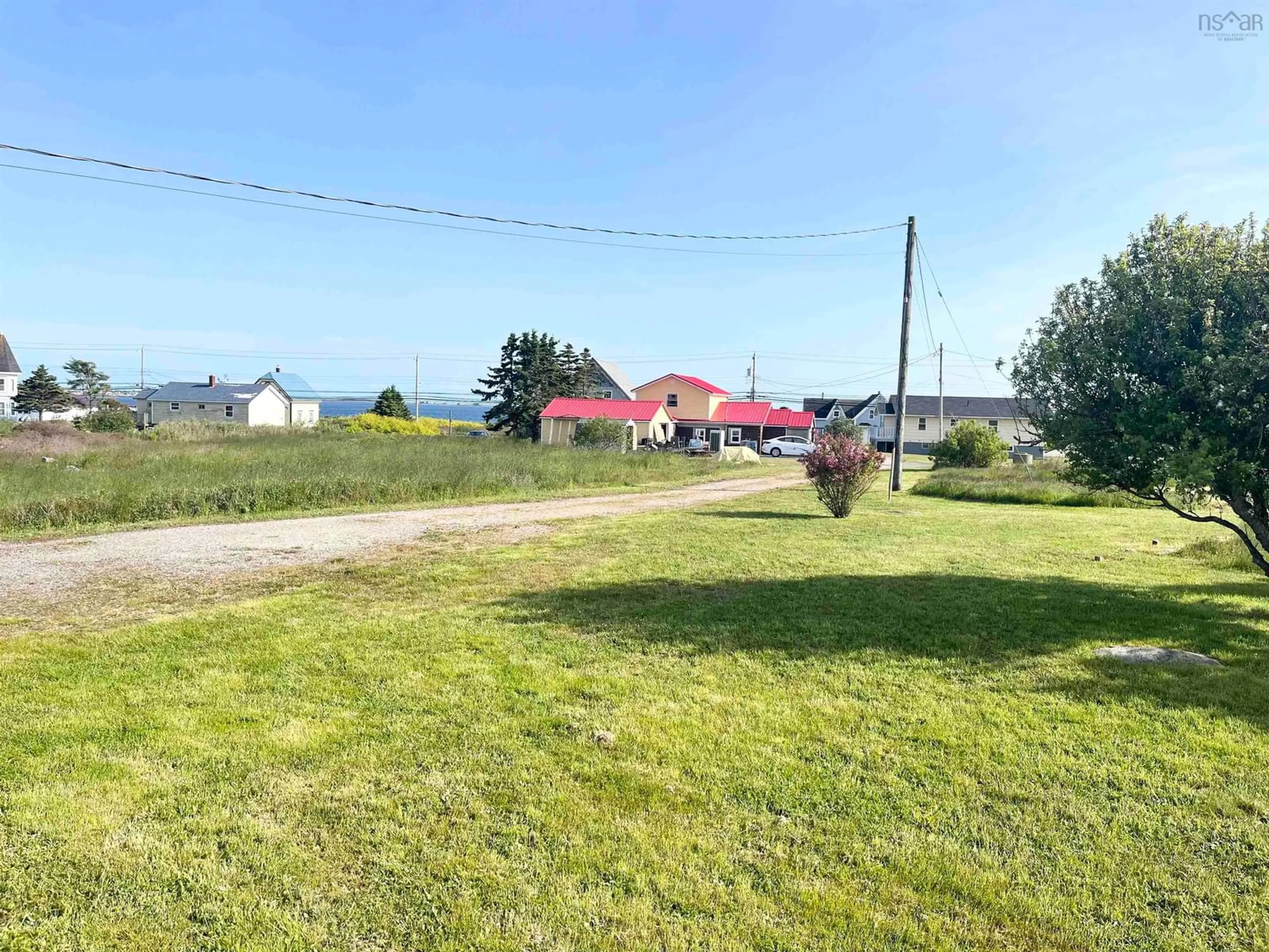 A pic from outside/outdoor area/front of a property/back of a property/a pic from drone, street for 21 Stoddart Dr, Clark's Harbour Nova Scotia B0W 1P0