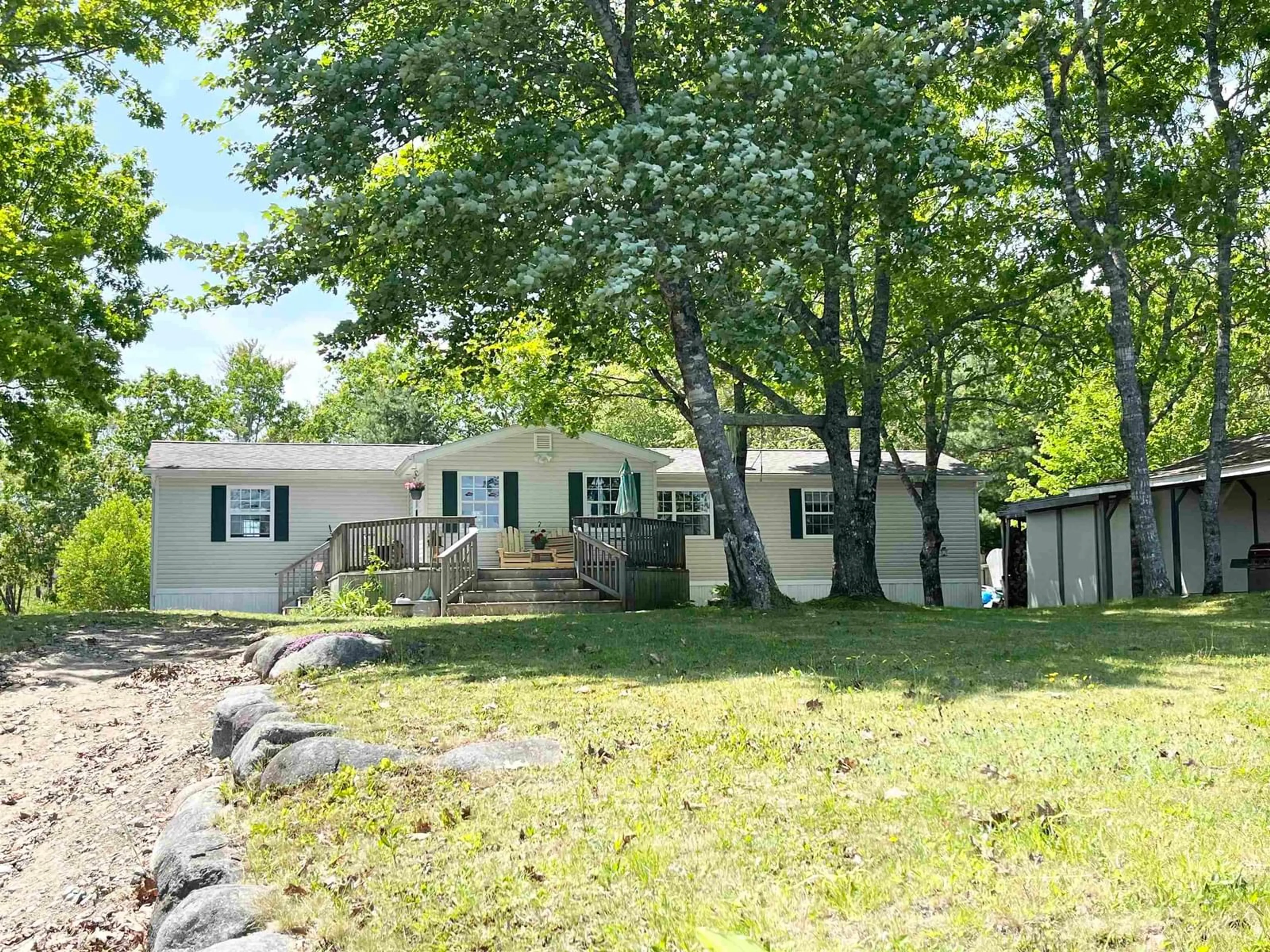 A pic from outside/outdoor area/front of a property/back of a property/a pic from drone, unknown for 399 Clinton Rd, Beaver Dam Nova Scotia B0T 1W0