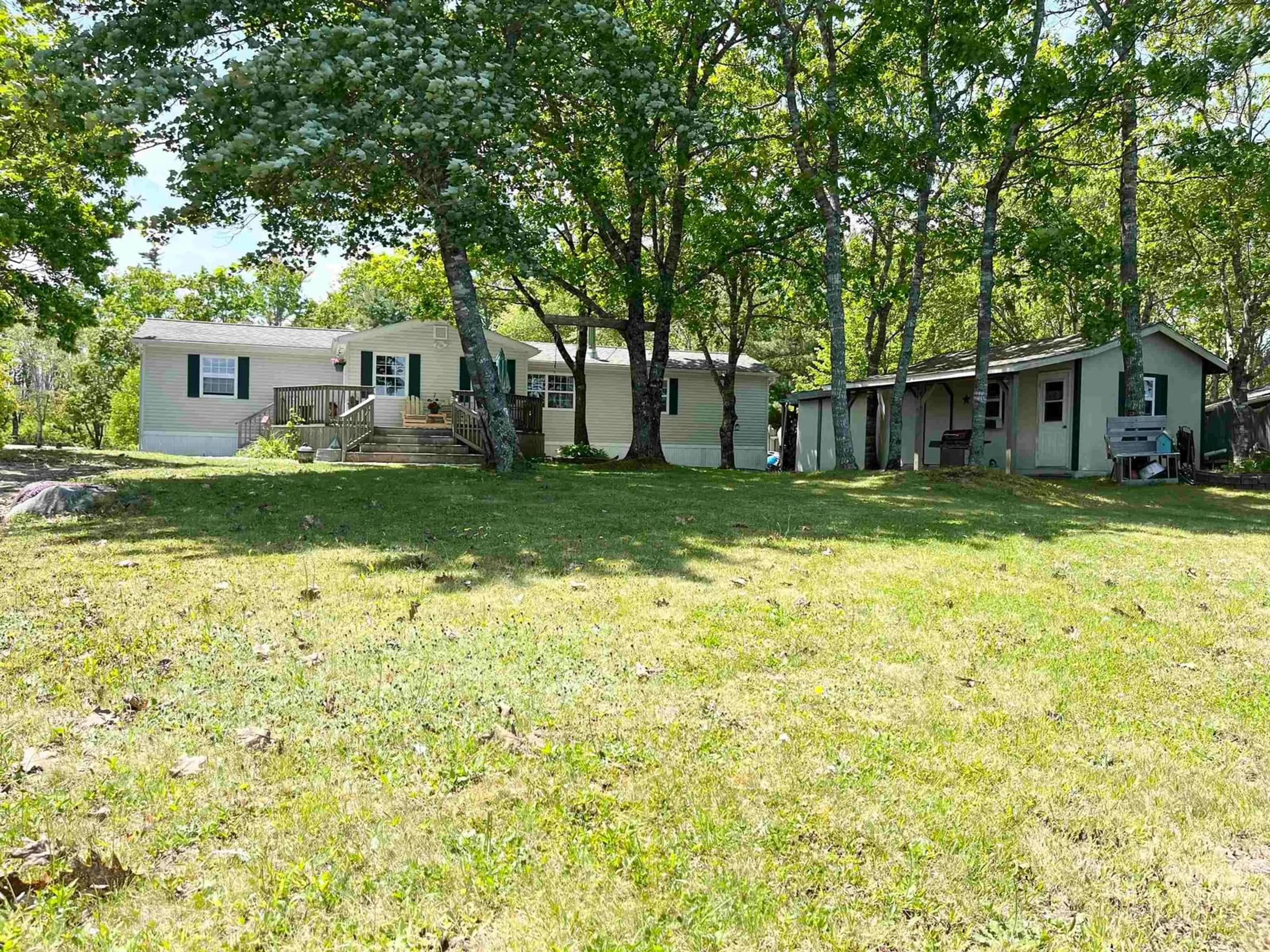 A pic from outside/outdoor area/front of a property/back of a property/a pic from drone, unknown for 399 Clinton Rd, Beaver Dam Nova Scotia B0T 1W0