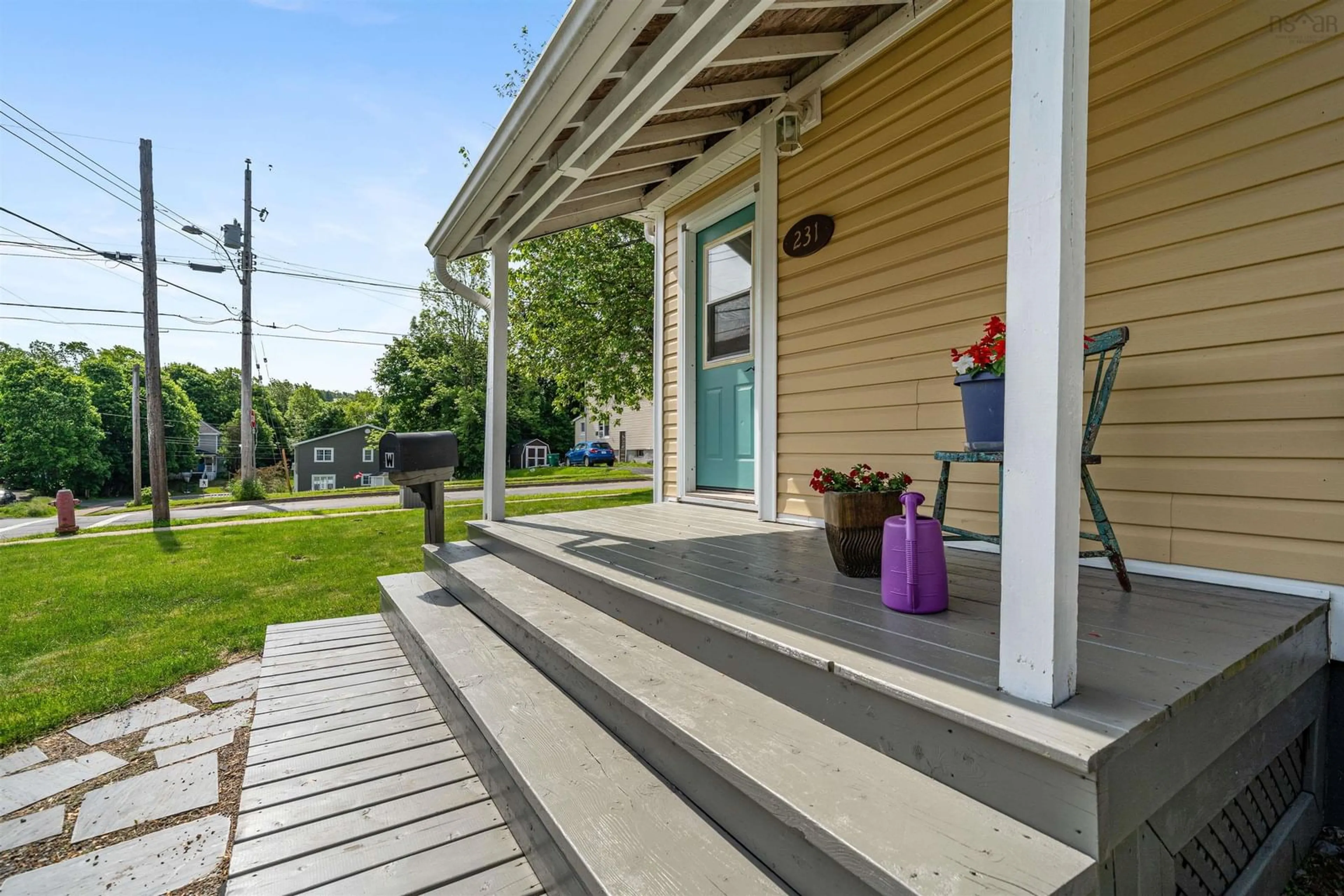 Patio, street for 231 Acadia St, New Glasgow Nova Scotia B2H 4G7