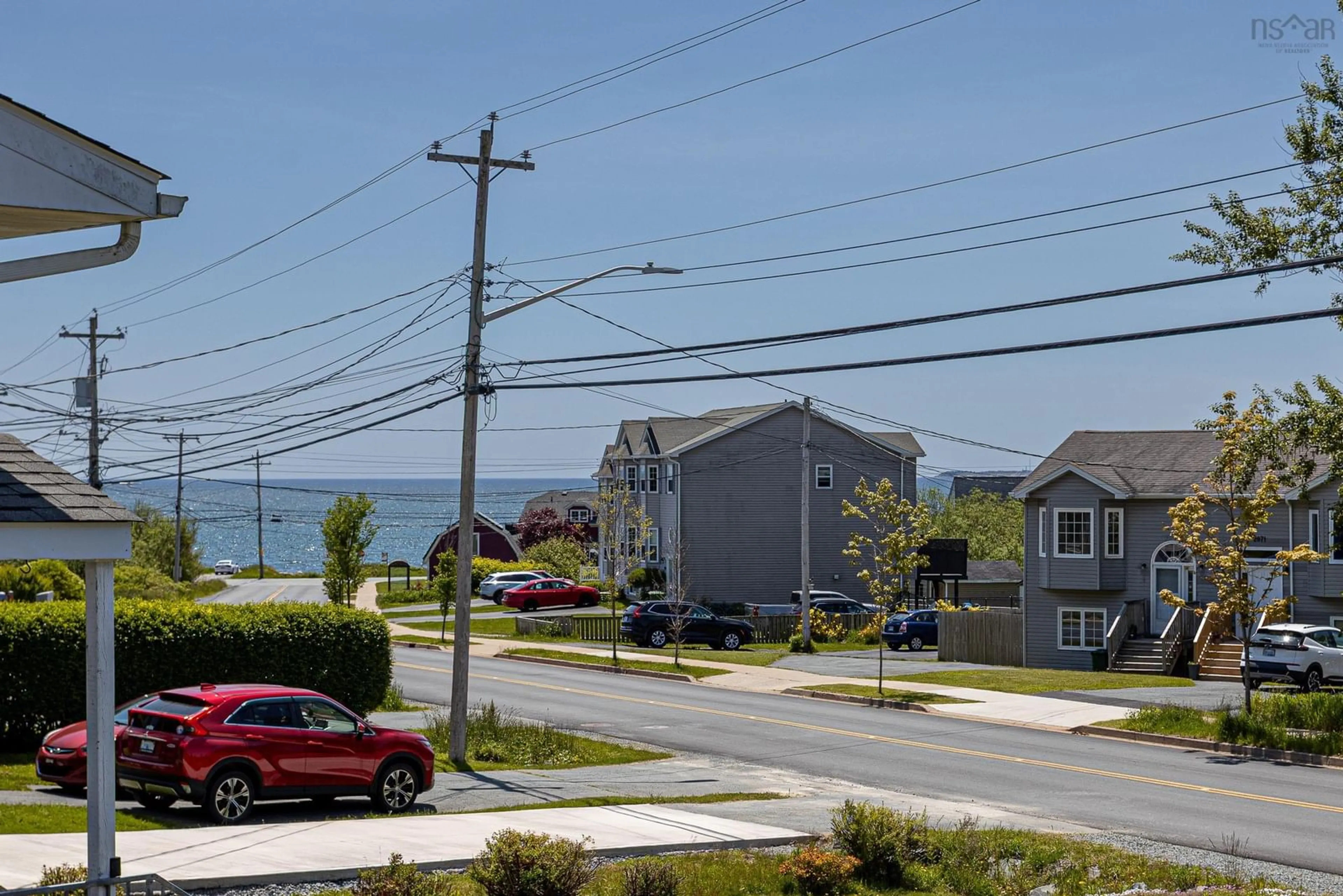 A pic from outside/outdoor area/front of a property/back of a property/a pic from drone, water/lake/river/ocean view for 2058 Caldwell Rd, Eastern Passage Nova Scotia B3G 1H7