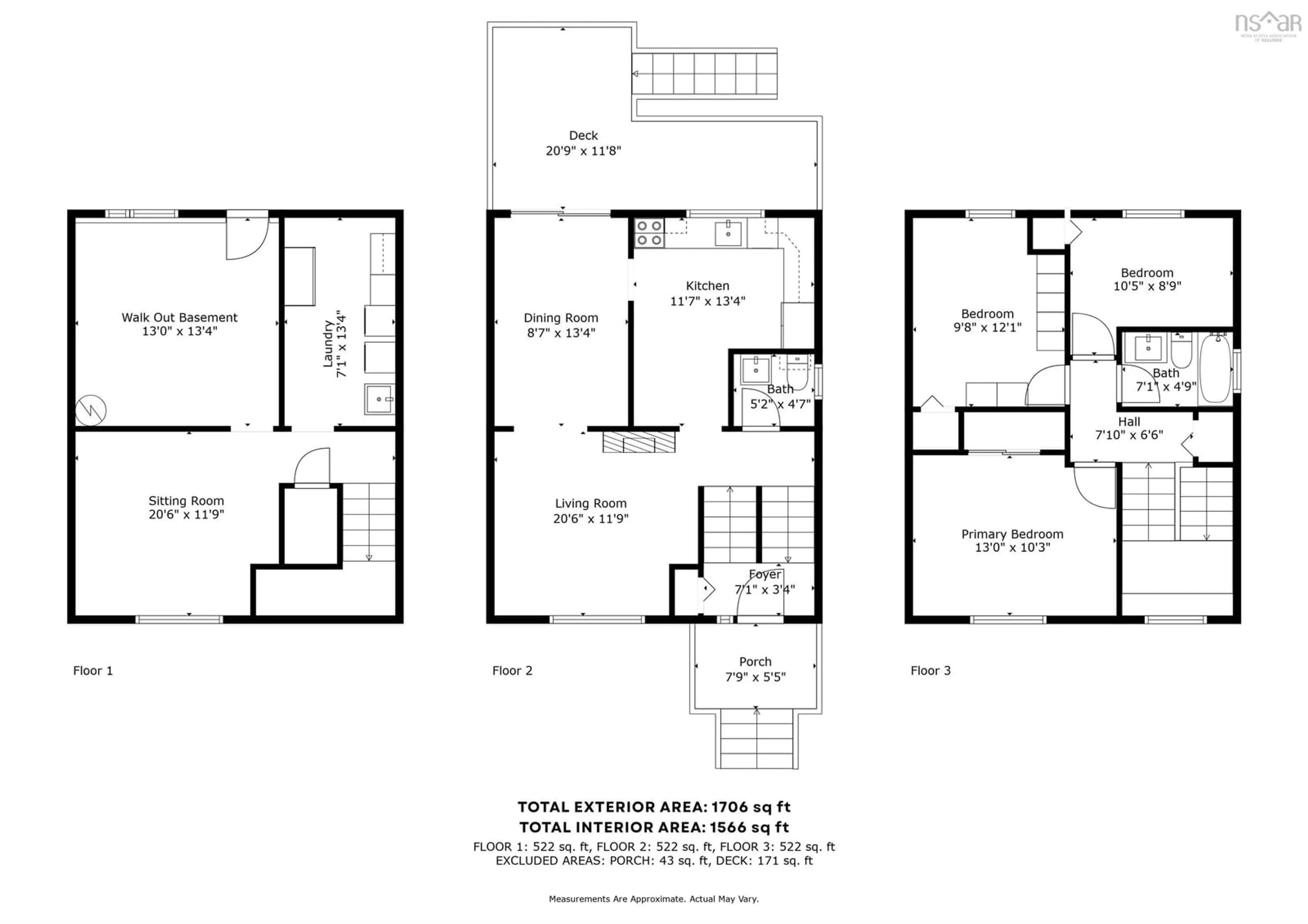Floor plan for 33 Inglewood Cres, Cole Harbour Nova Scotia B2W 5W4