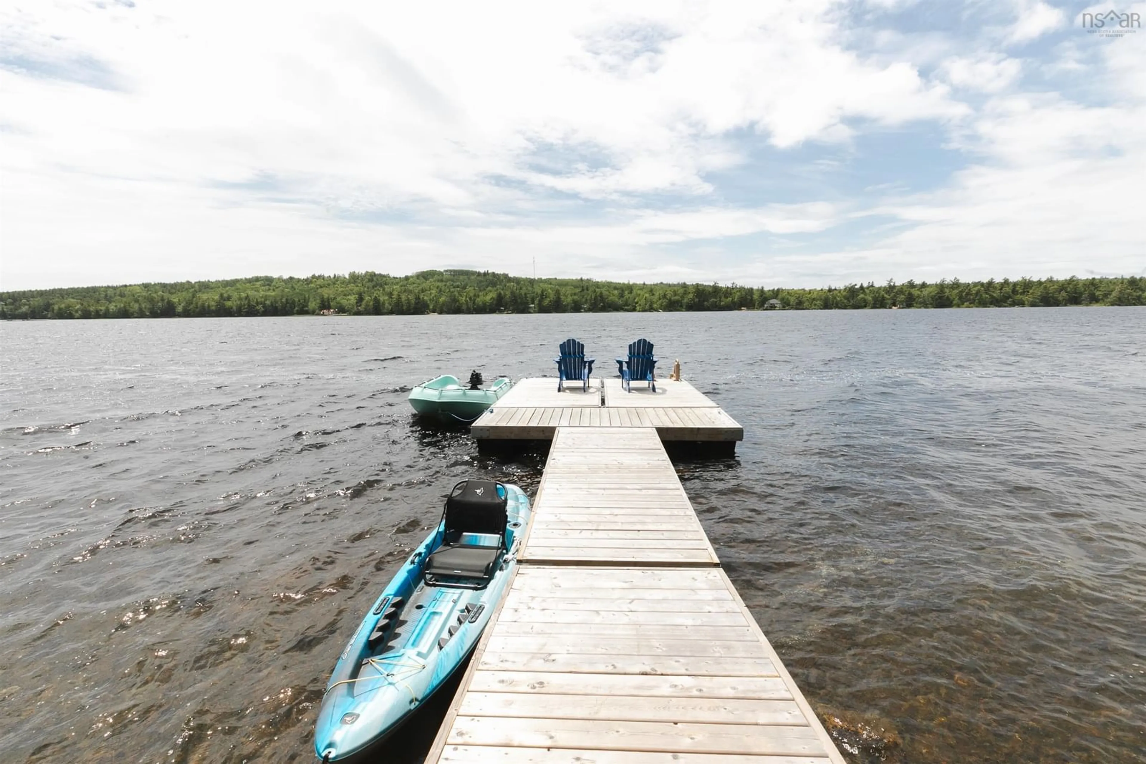 Patio, water/lake/river/ocean view for 193 Red Tail Dr, Newburne Nova Scotia B0J 2E0