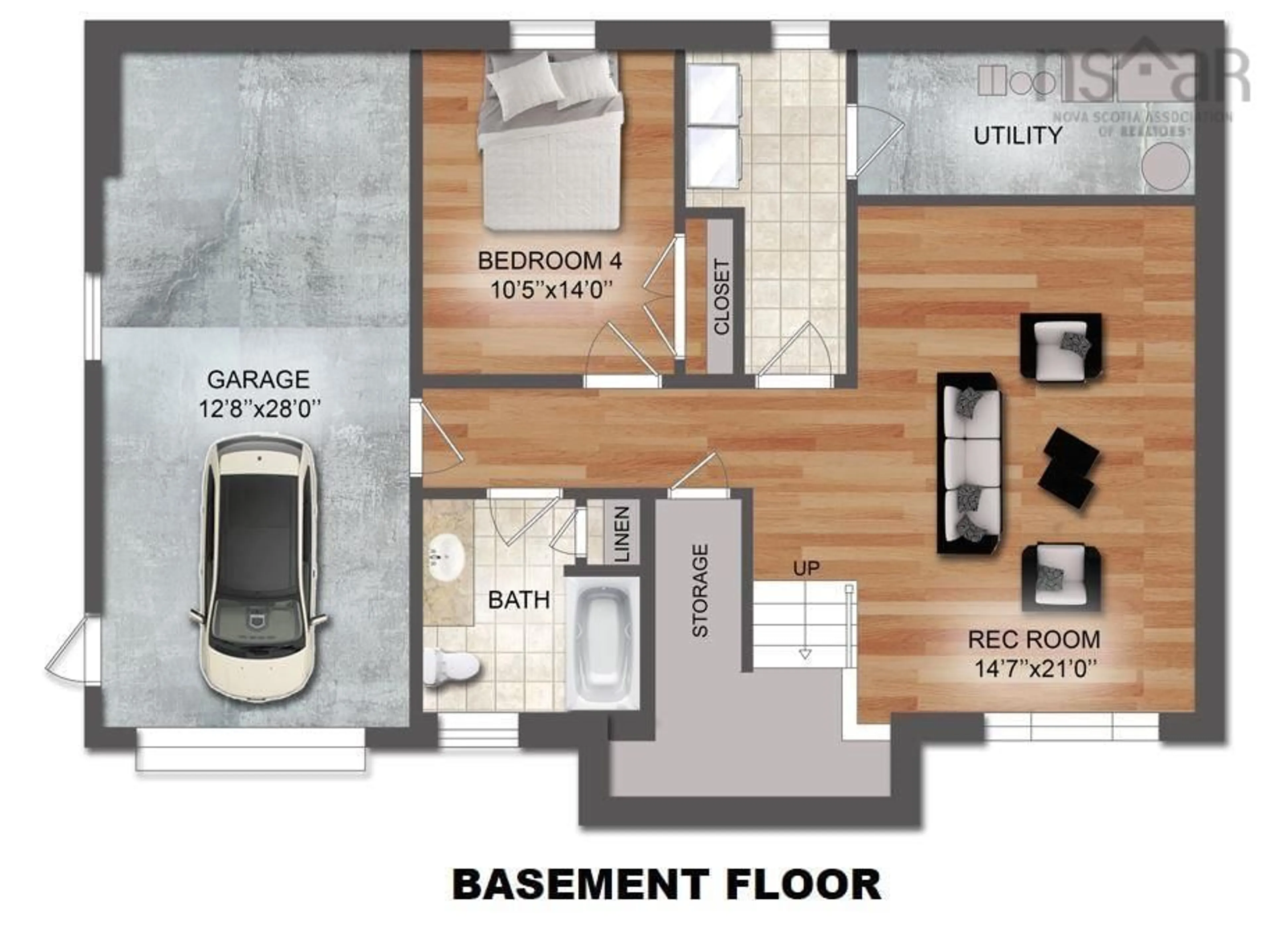 Floor plan for 51 Lukes Lane, Hackett's Cove Nova Scotia B3Z 3J9