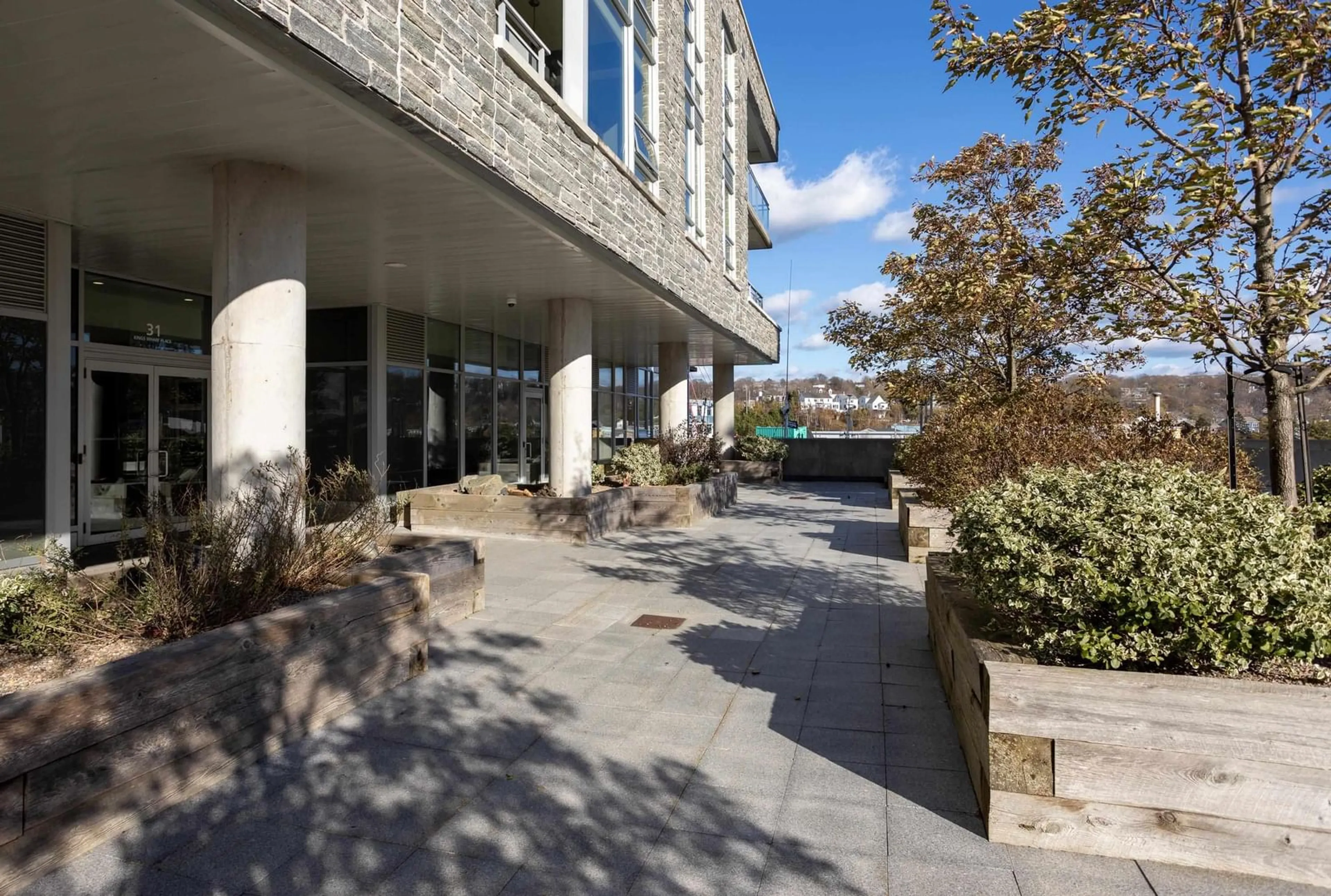 Patio, building for 31 King's Wharf Pl #806, Dartmouth Nova Scotia B2Y 0C1