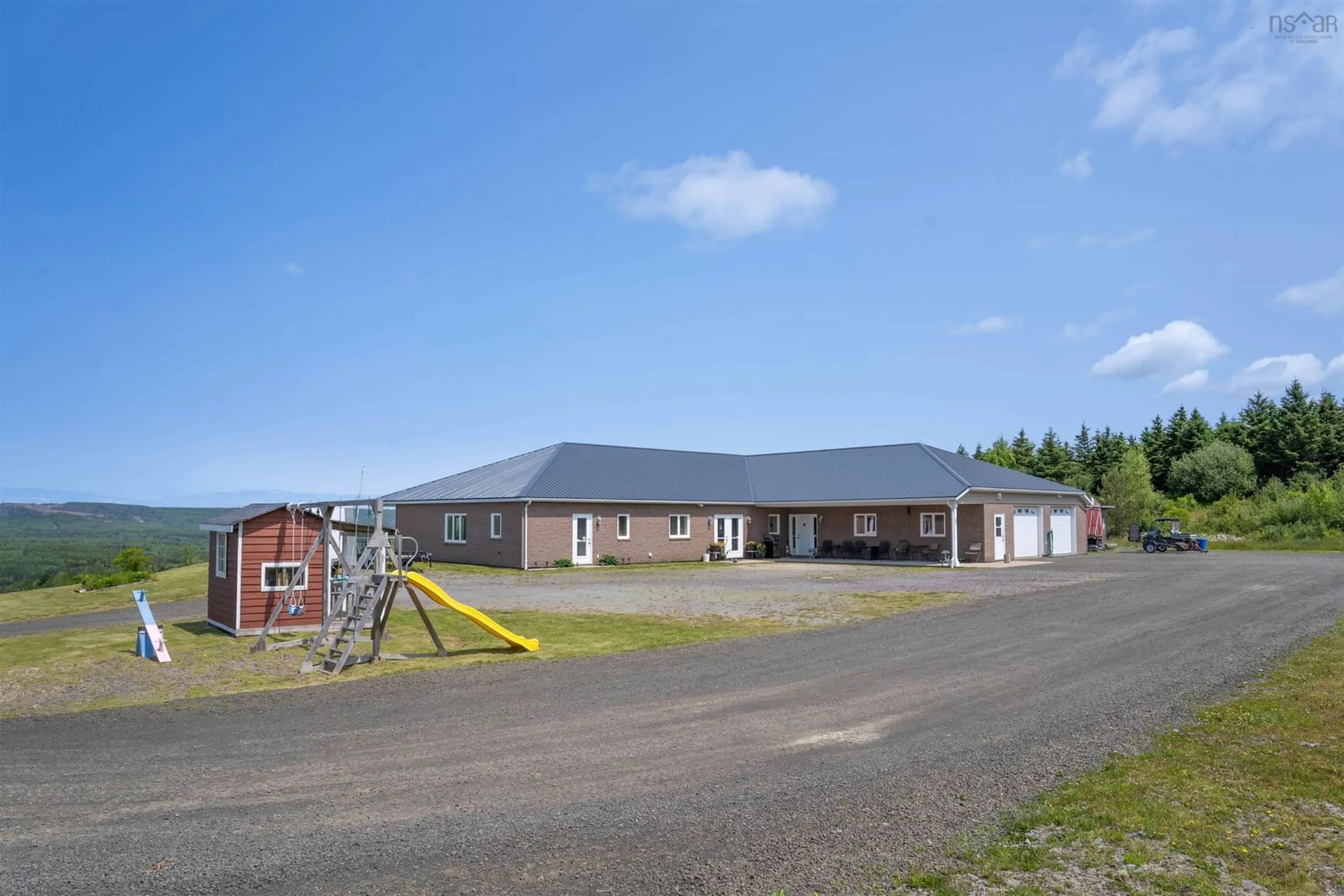 A pic from outside/outdoor area/front of a property/back of a property/a pic from drone, building for 99 Inglis Lane, Marshalltown Nova Scotia B0V 1A0
