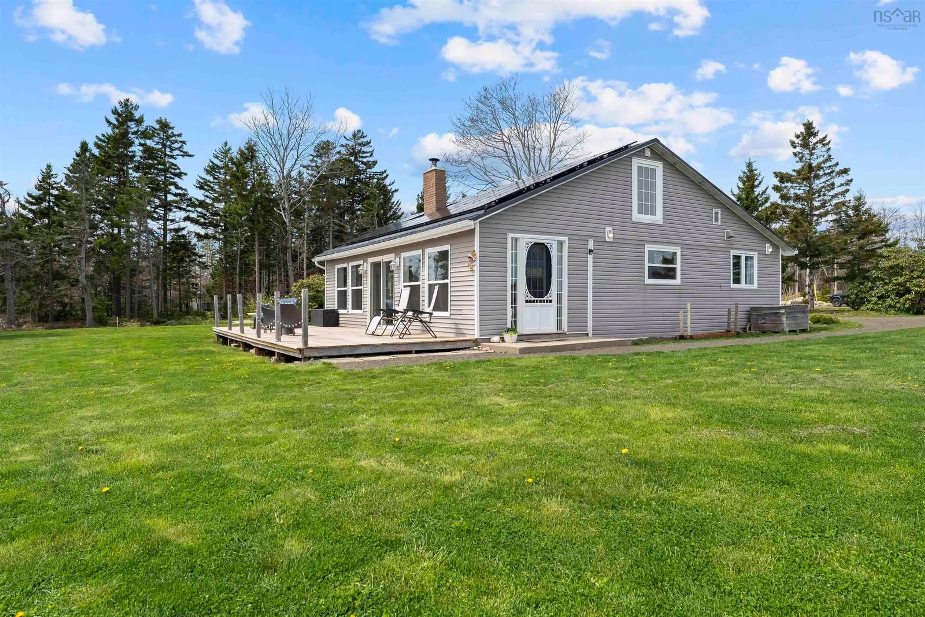 A pic from outside/outdoor area/front of a property/back of a property/a pic from drone, water/lake/river/ocean view for 3 Massachussets Rd, Granville Centre Nova Scotia B0S 1A0