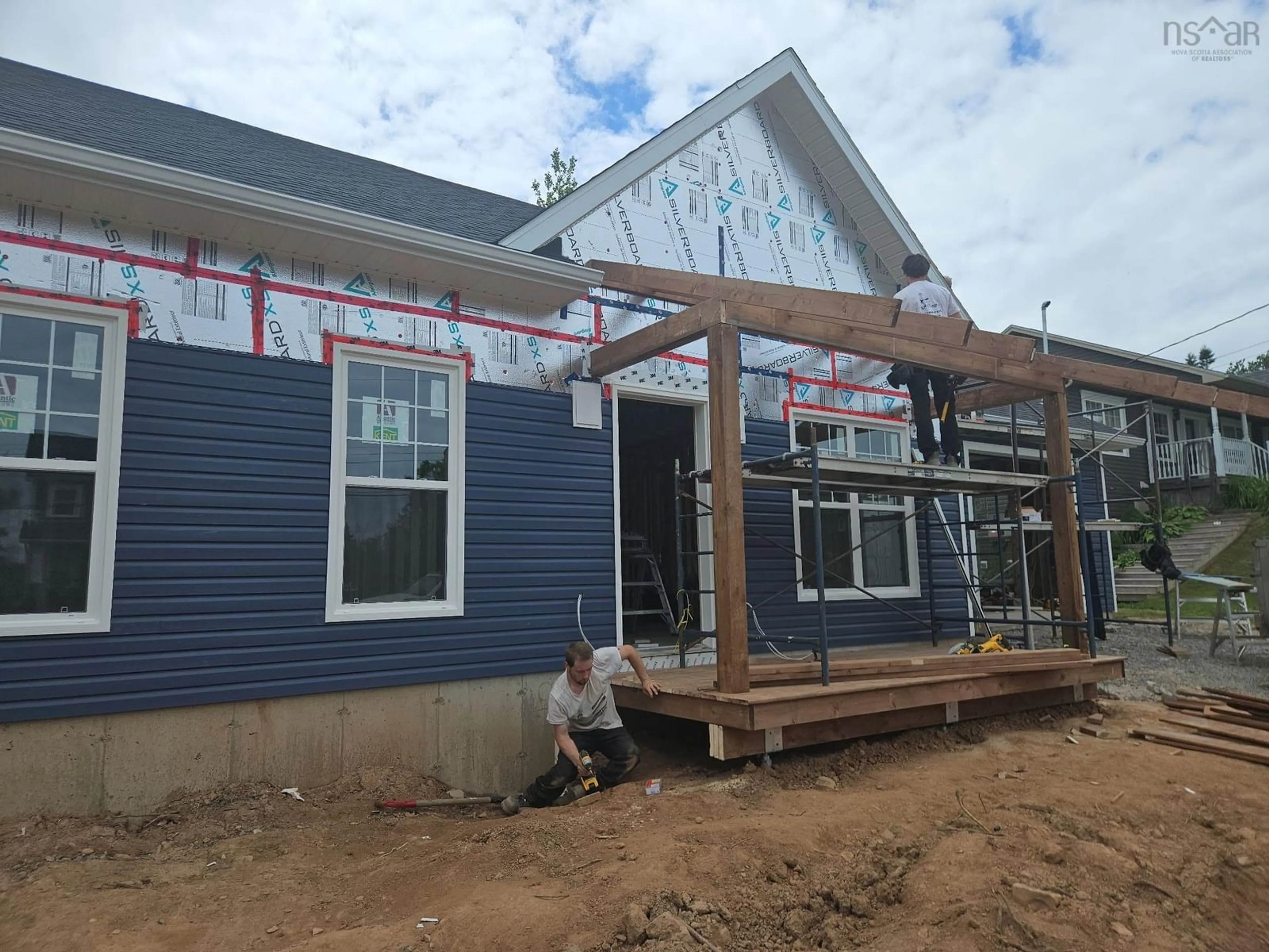 Home with vinyl exterior material, building for 149 Halewood Dr, Falmouth Nova Scotia B0P 1P0