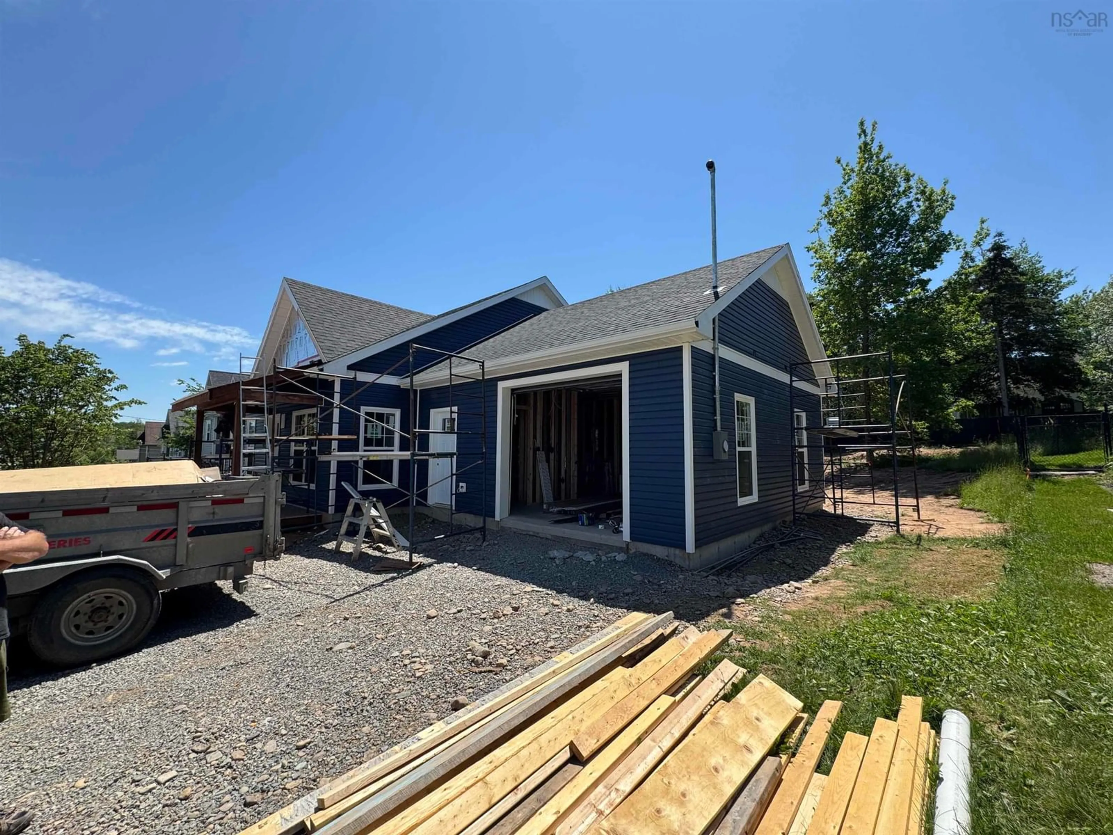 Home with vinyl exterior material, building for 149 Halewood Dr, Falmouth Nova Scotia B0P 1P0