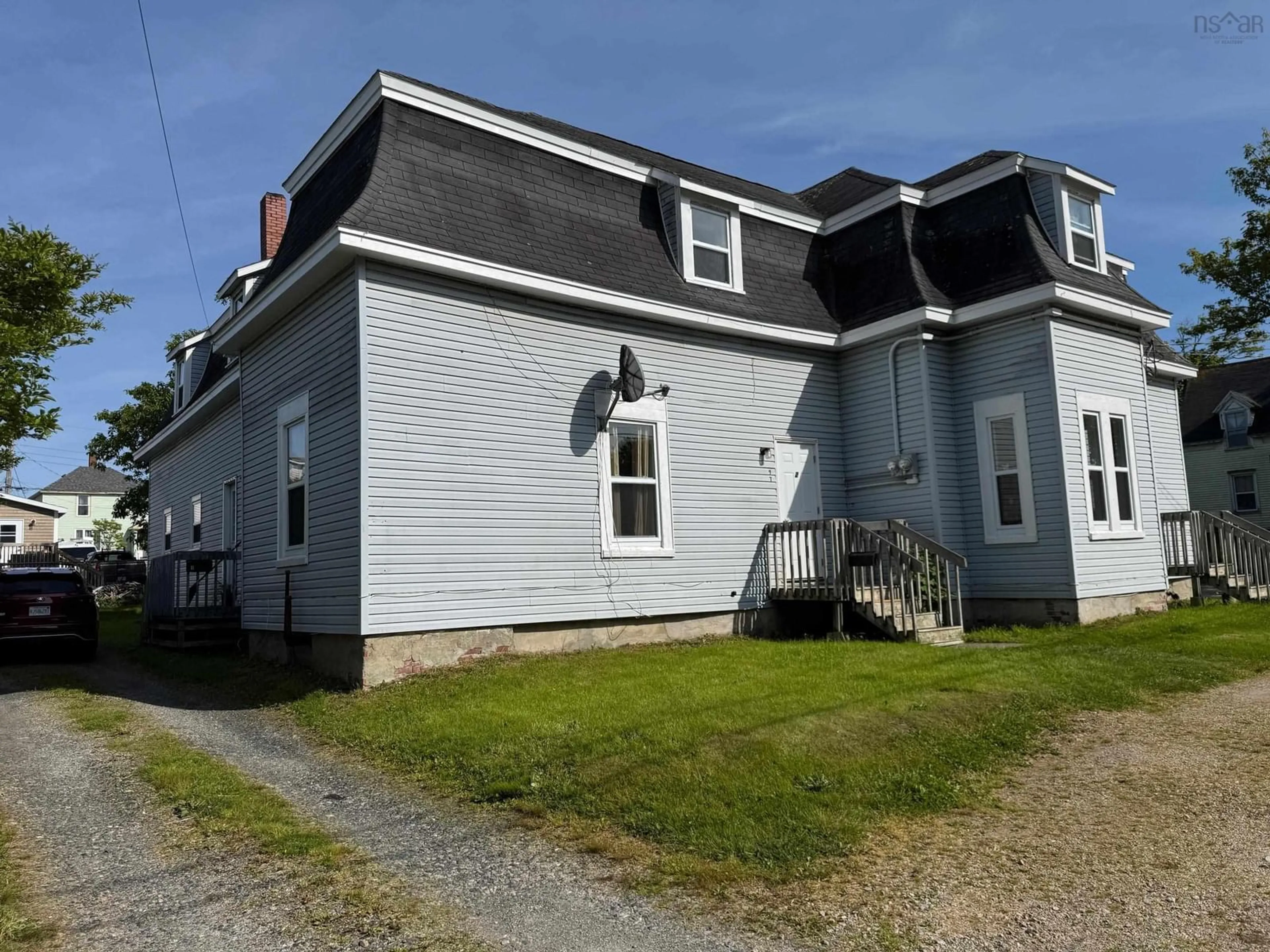 A pic from outside/outdoor area/front of a property/back of a property/a pic from drone, building for 95-97 Brunswick St, Yarmouth Nova Scotia B5A 2G7