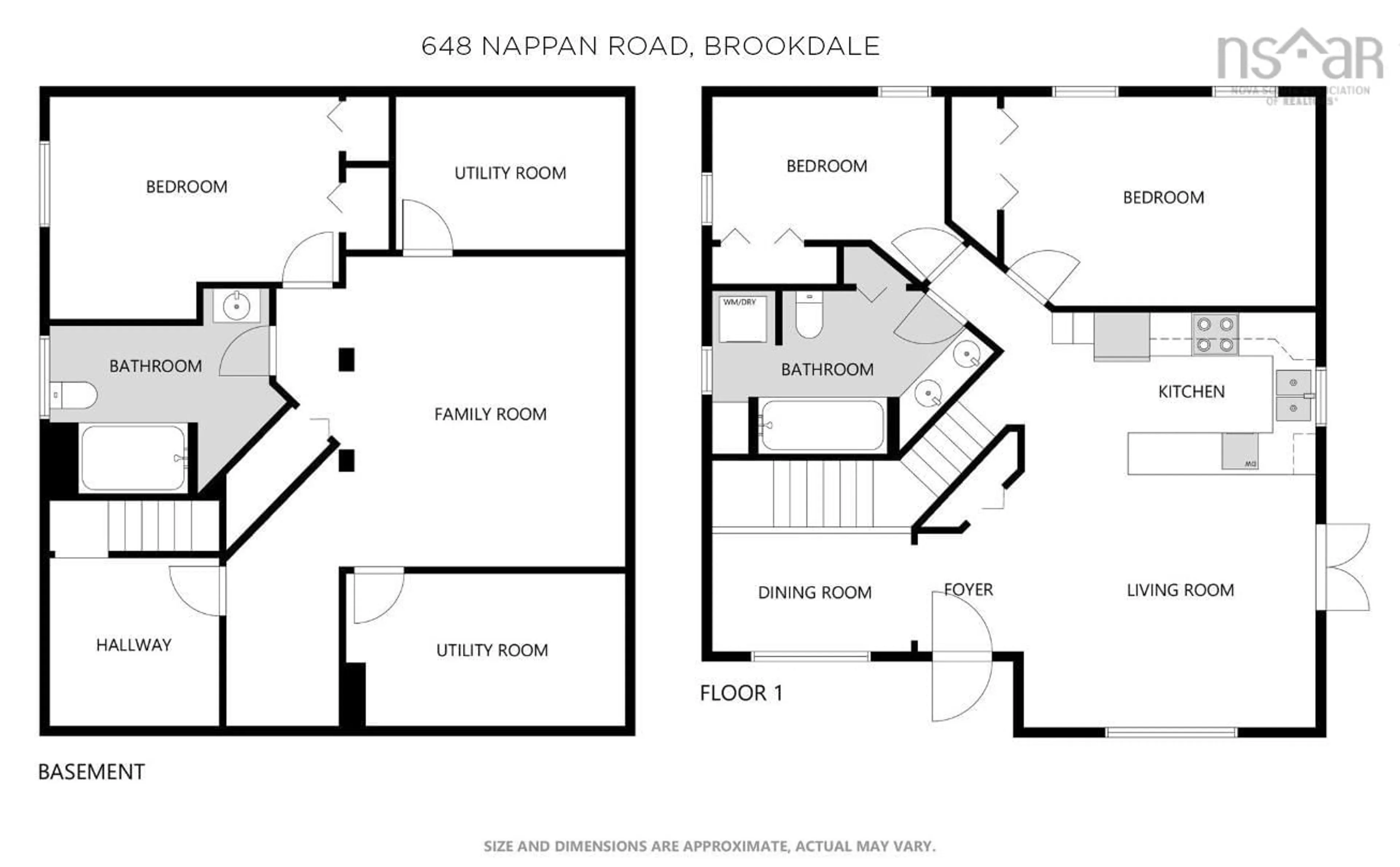Floor plan for 648 Nappan Rd, Brookdale Nova Scotia B4H 3Y3