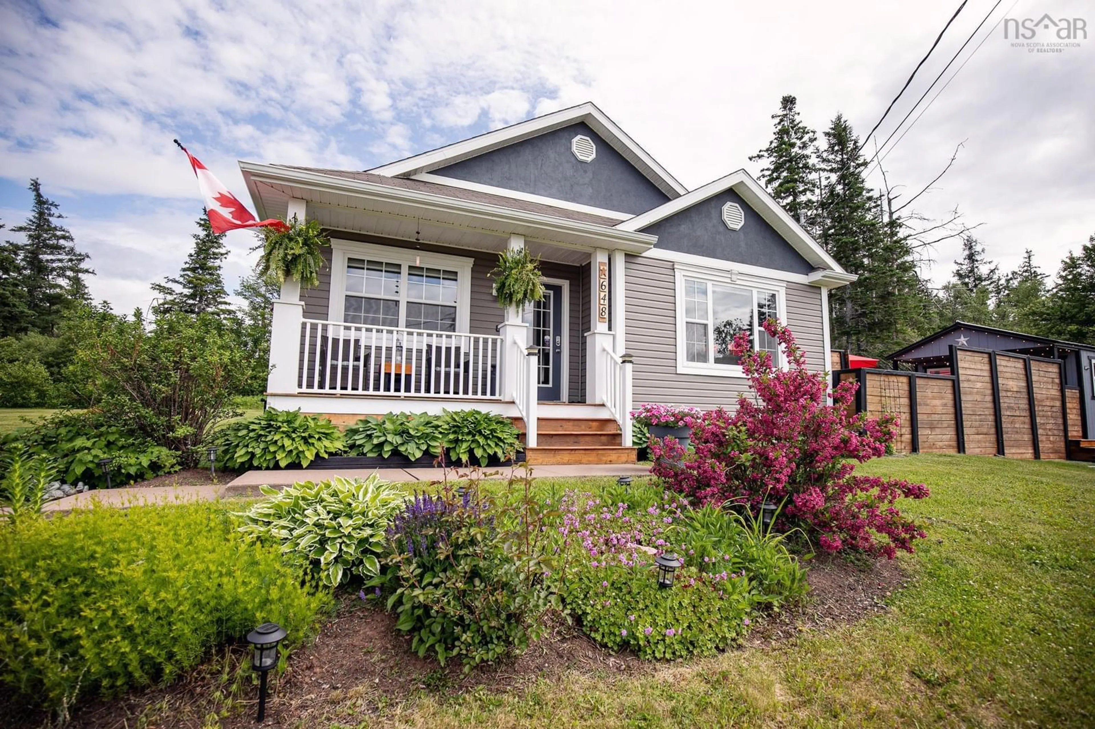 Home with vinyl exterior material, street for 648 Nappan Rd, Brookdale Nova Scotia B4H 3Y3