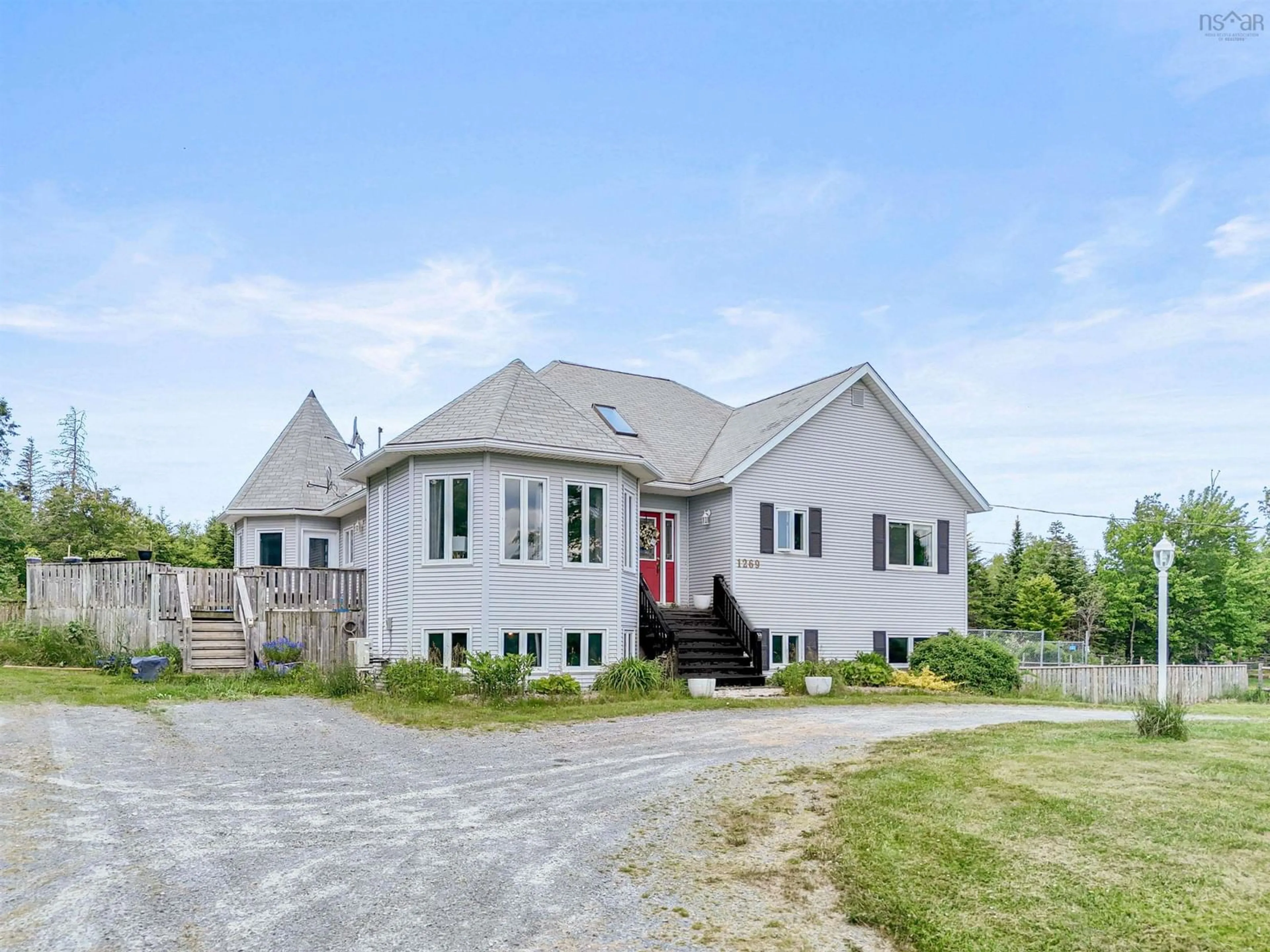 A pic from outside/outdoor area/front of a property/back of a property/a pic from drone, building for 1269 South Rawdon Rd, Hillsvale Nova Scotia B0N 1Z0