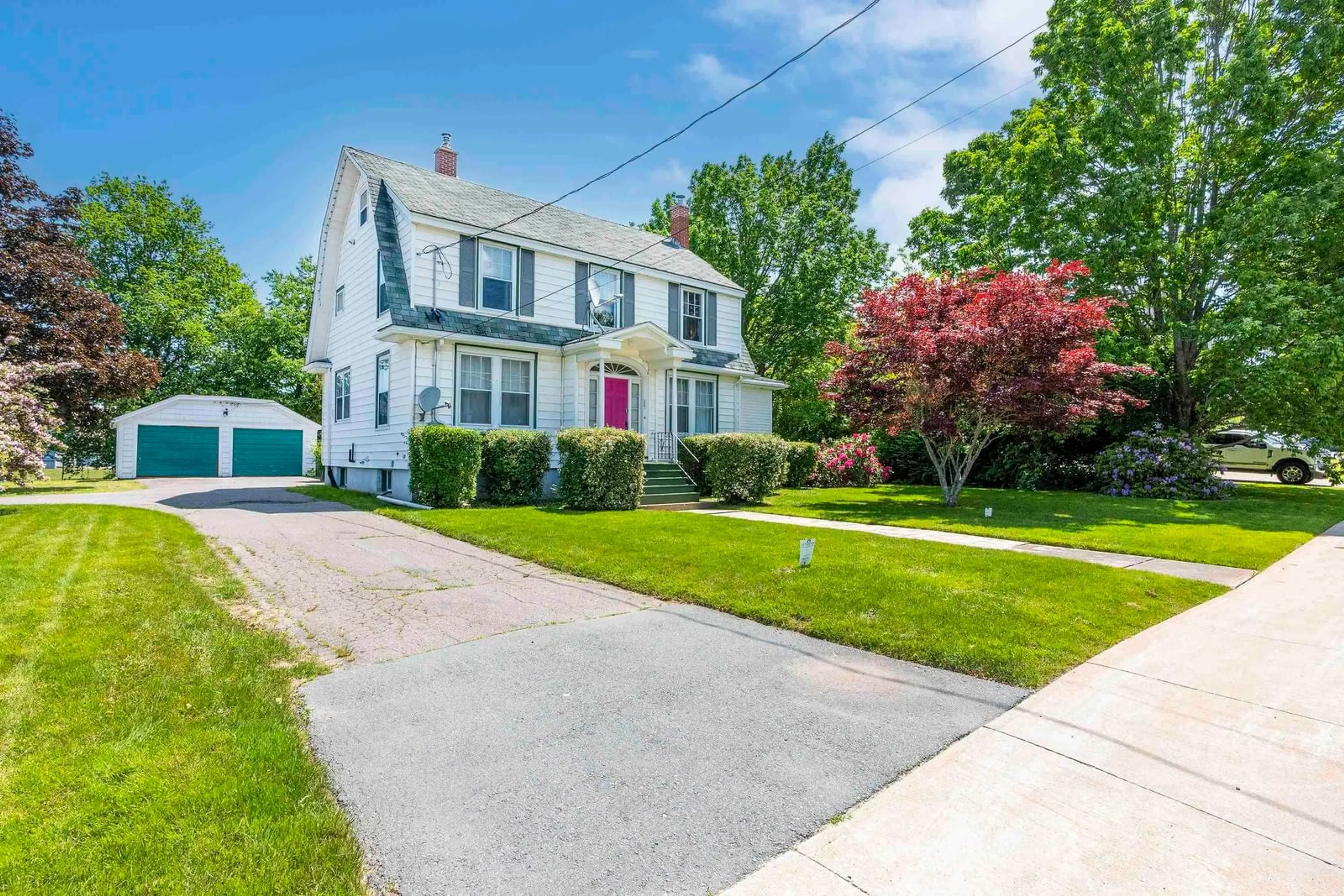 Home with vinyl exterior material, street for 221 Wiley Ave, Windsor Nova Scotia B0N 2T0
