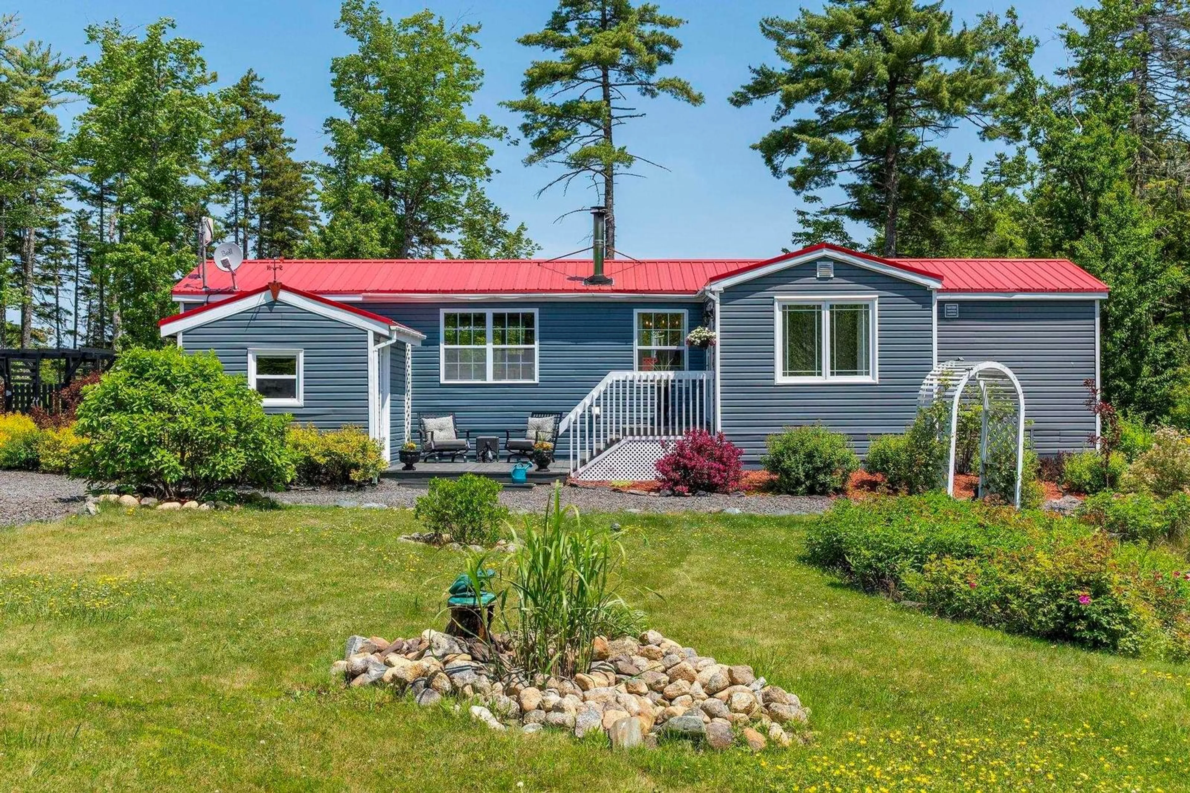 Home with vinyl exterior material, water/lake/river/ocean view for 380 Wentzell Rd, Baker Settlement Nova Scotia B4V 7J4