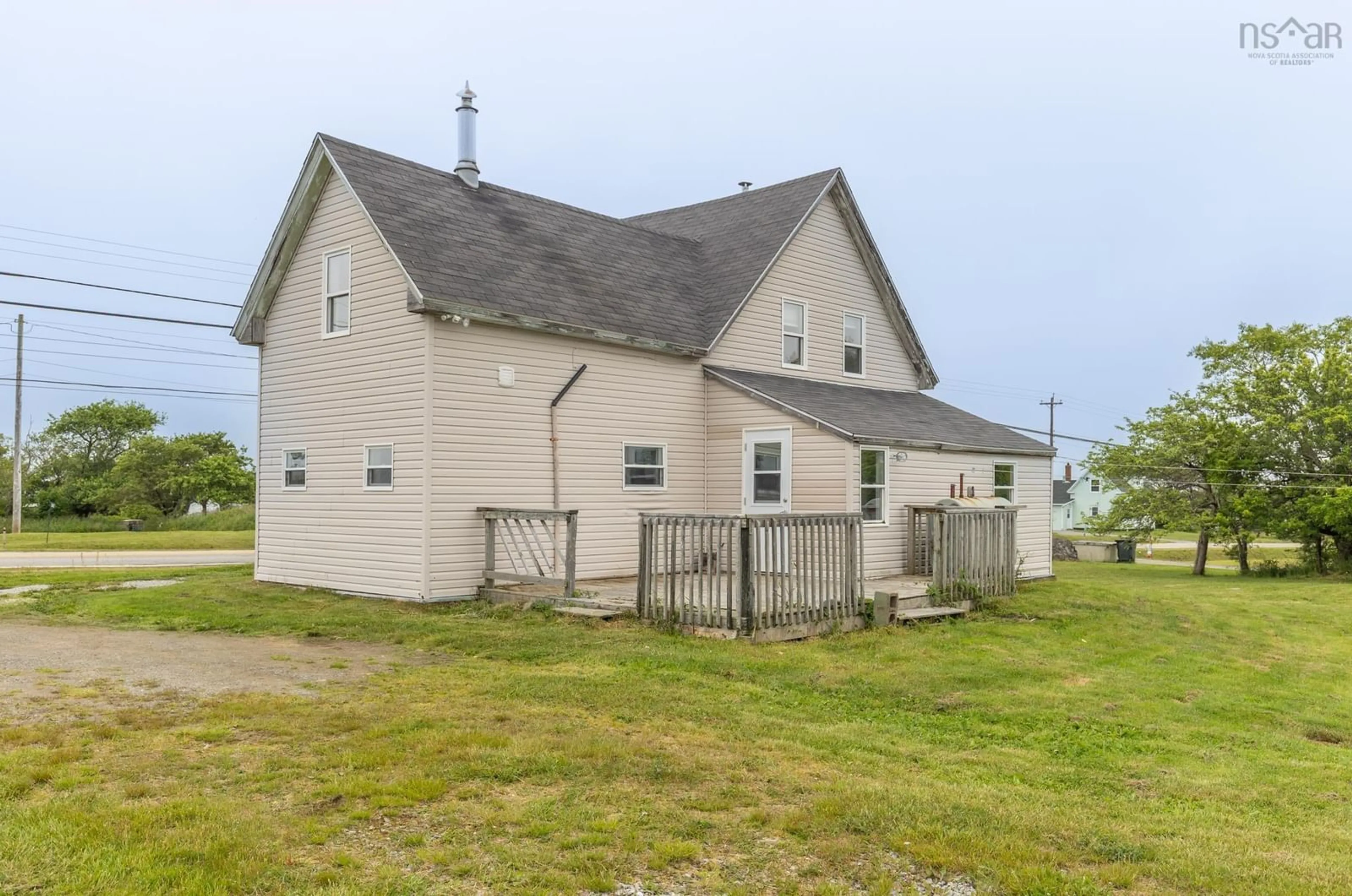 A pic from outside/outdoor area/front of a property/back of a property/a pic from drone, building for 3606 Highway 308, Hubbards Point Nova Scotia B0W 3M0
