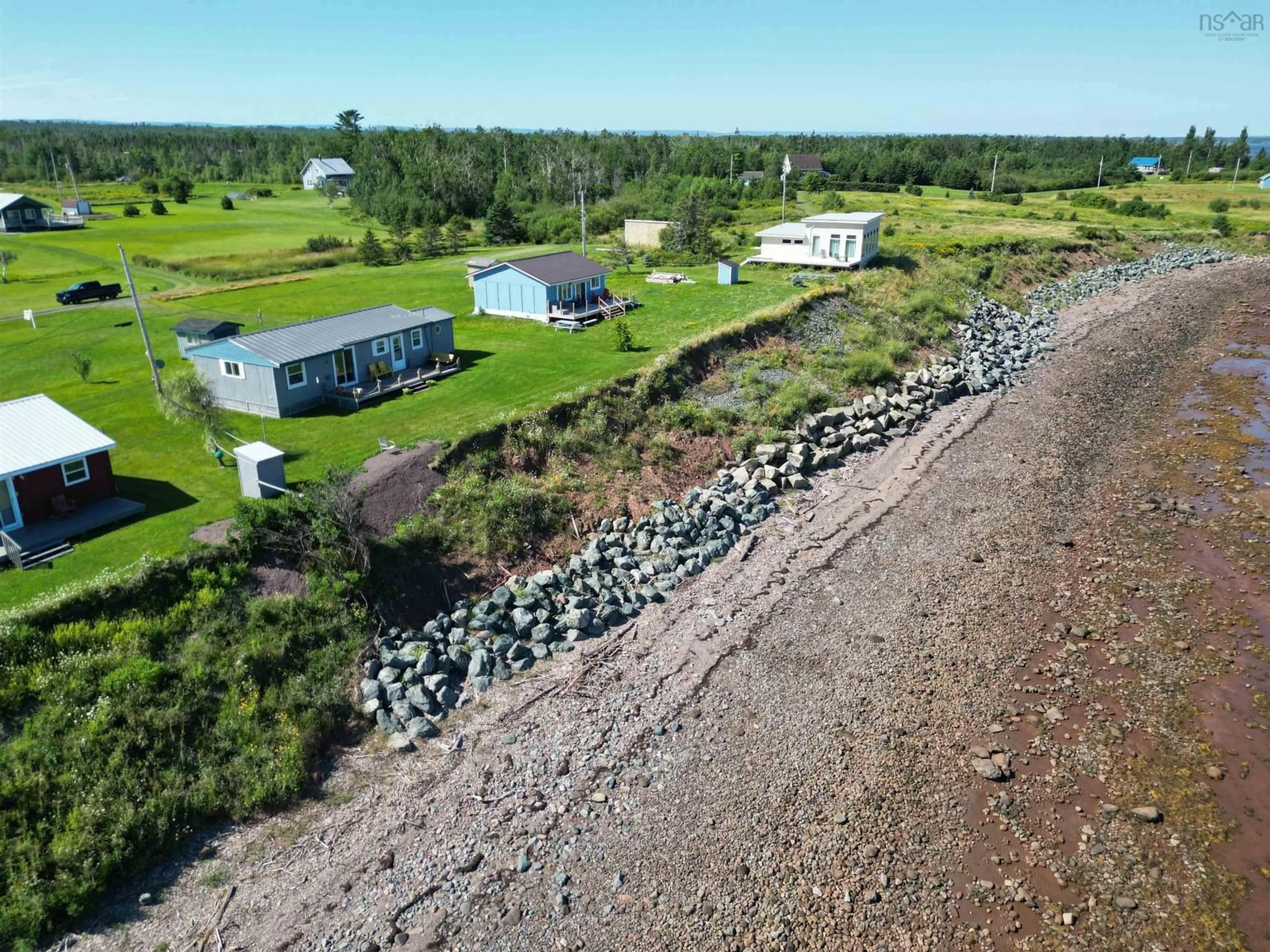 A pic from outside/outdoor area/front of a property/back of a property/a pic from drone, water/lake/river/ocean view for 66 Abram Tattrie Rd, Marshville Nova Scotia B0K 1N0