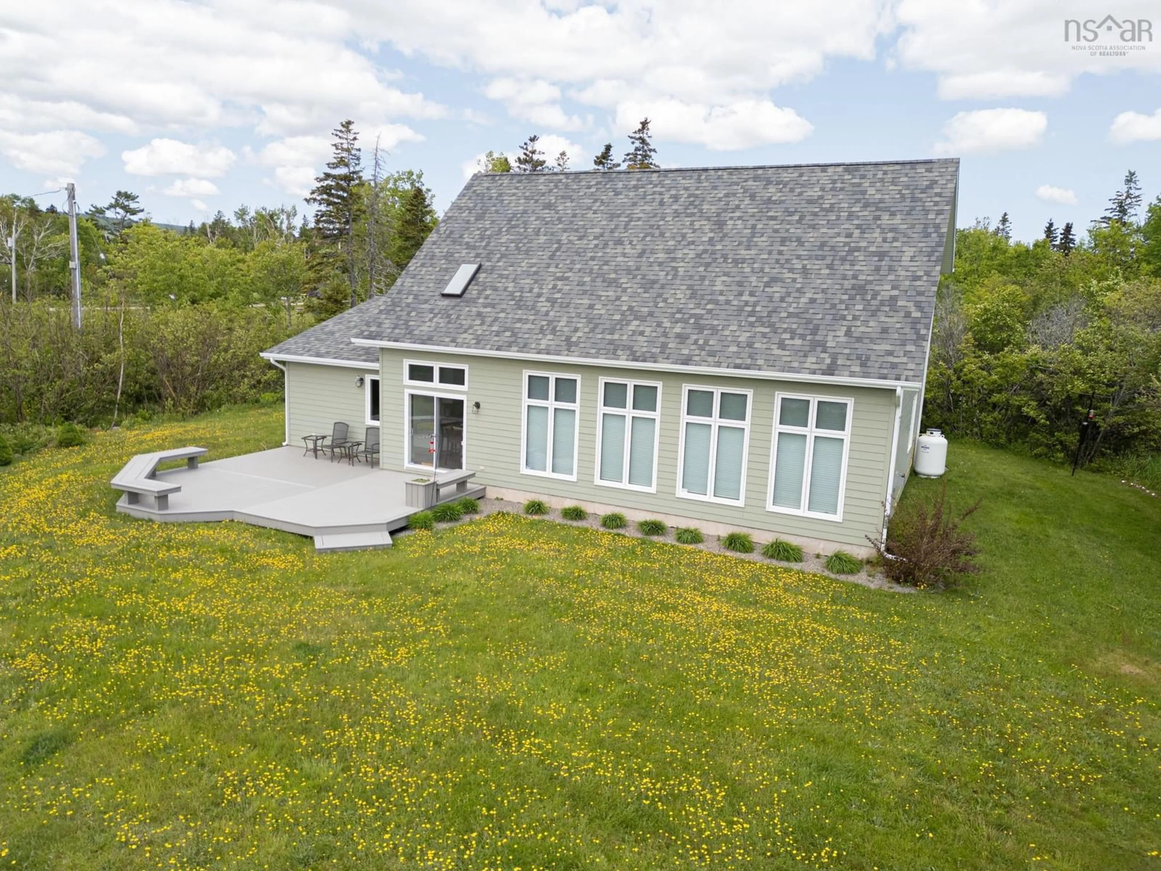 A pic from outside/outdoor area/front of a property/back of a property/a pic from drone, unknown for 36237 Cabot Trail, Ingonish Nova Scotia B0K 1K0