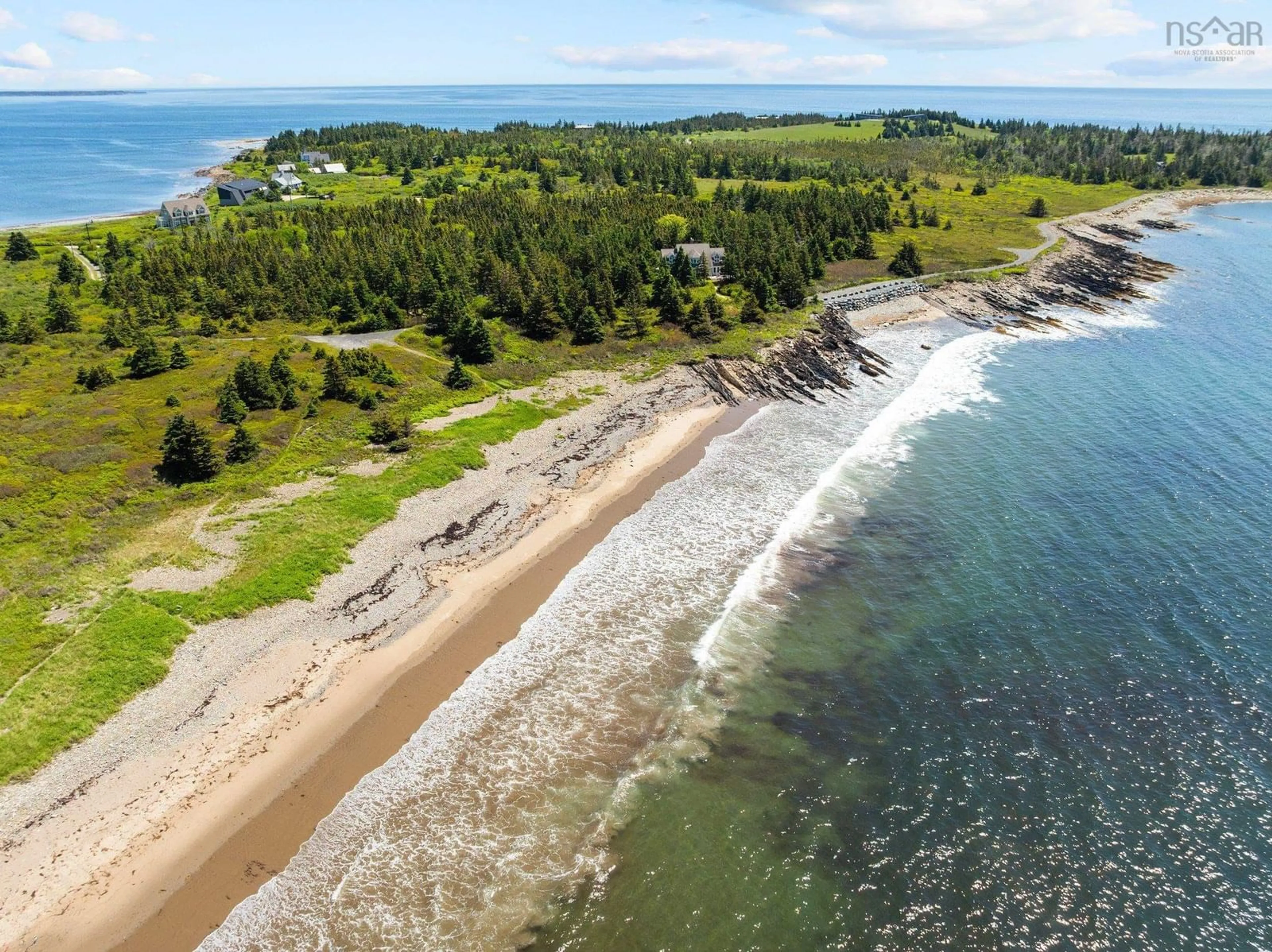 A pic from outside/outdoor area/front of a property/back of a property/a pic from drone, water/lake/river/ocean view for 1152 Kingsburg Rd, Kingsburg Nova Scotia B0J 1W0