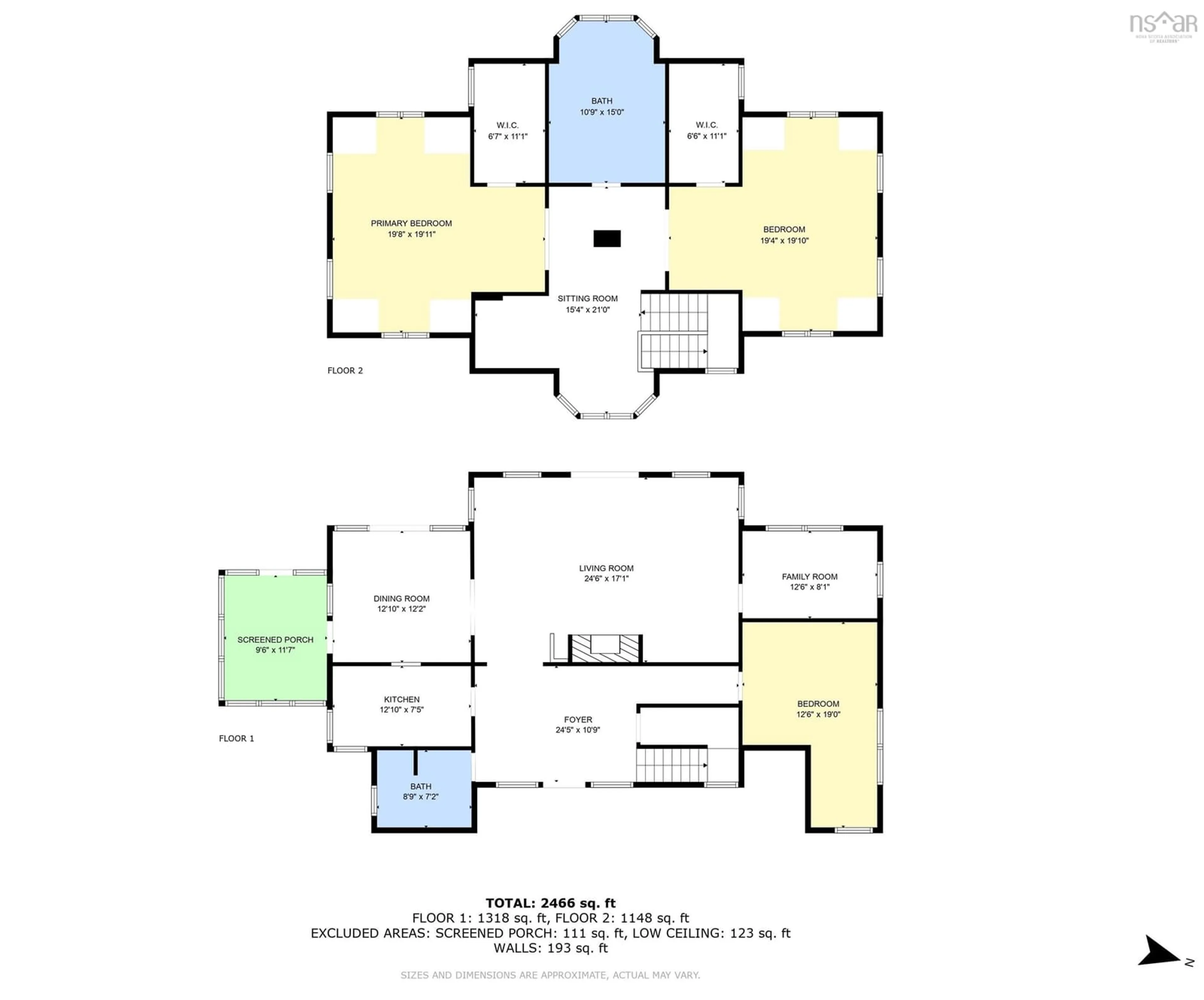 Floor plan for 1152 Kingsburg Rd, Kingsburg Nova Scotia B0J 1W0