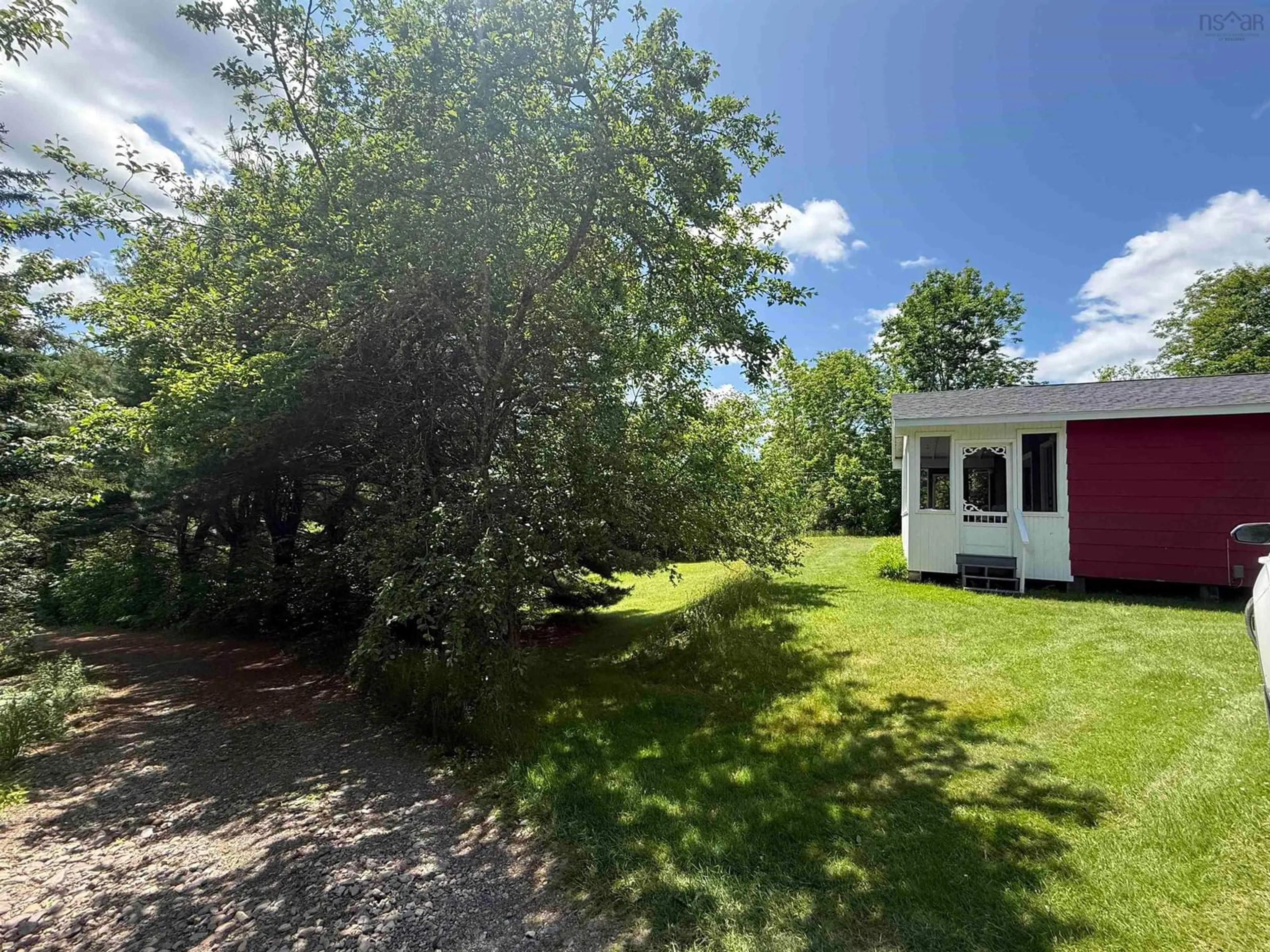 A pic from outside/outdoor area/front of a property/back of a property/a pic from drone, unknown for 19 Brown’s Pl, West Lochaber Nova Scotia B2G 2L3