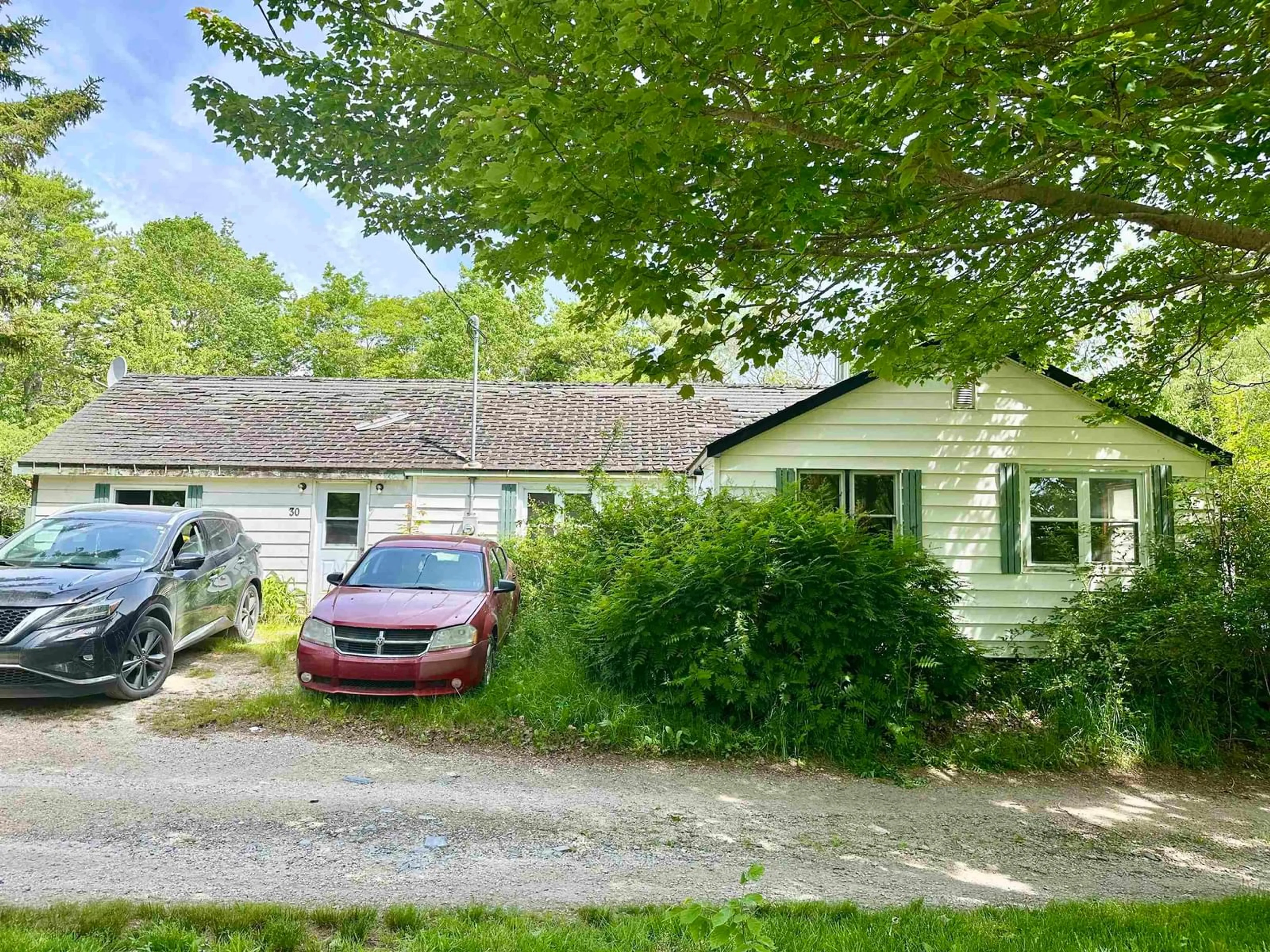 A pic from outside/outdoor area/front of a property/back of a property/a pic from drone, street for 30 Harden Walker Rd, Martins Point Nova Scotia B0J 2E0