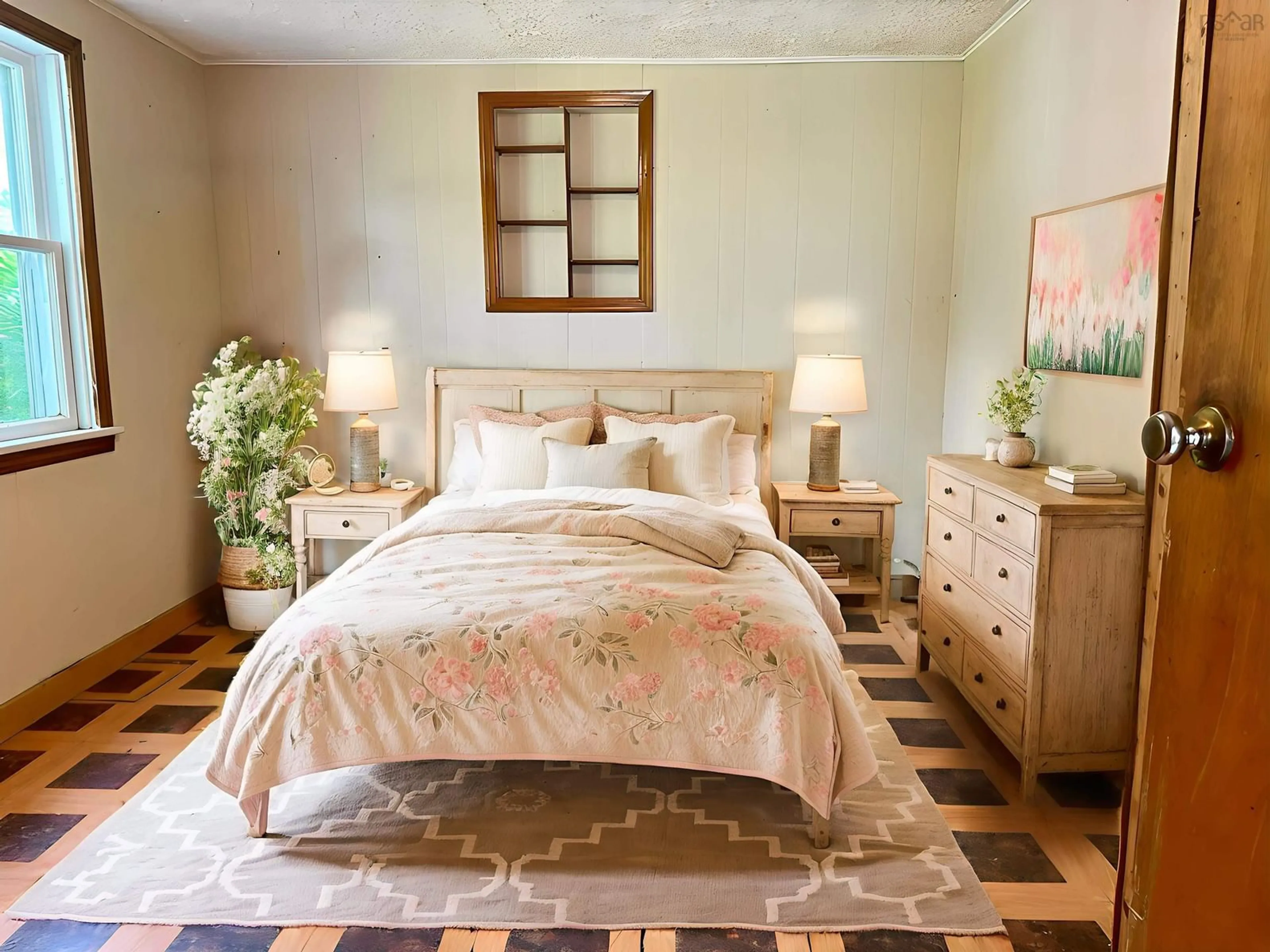 Bedroom with bed, unknown for 30 Harden Walker Rd, Martins Point Nova Scotia B0J 2E0