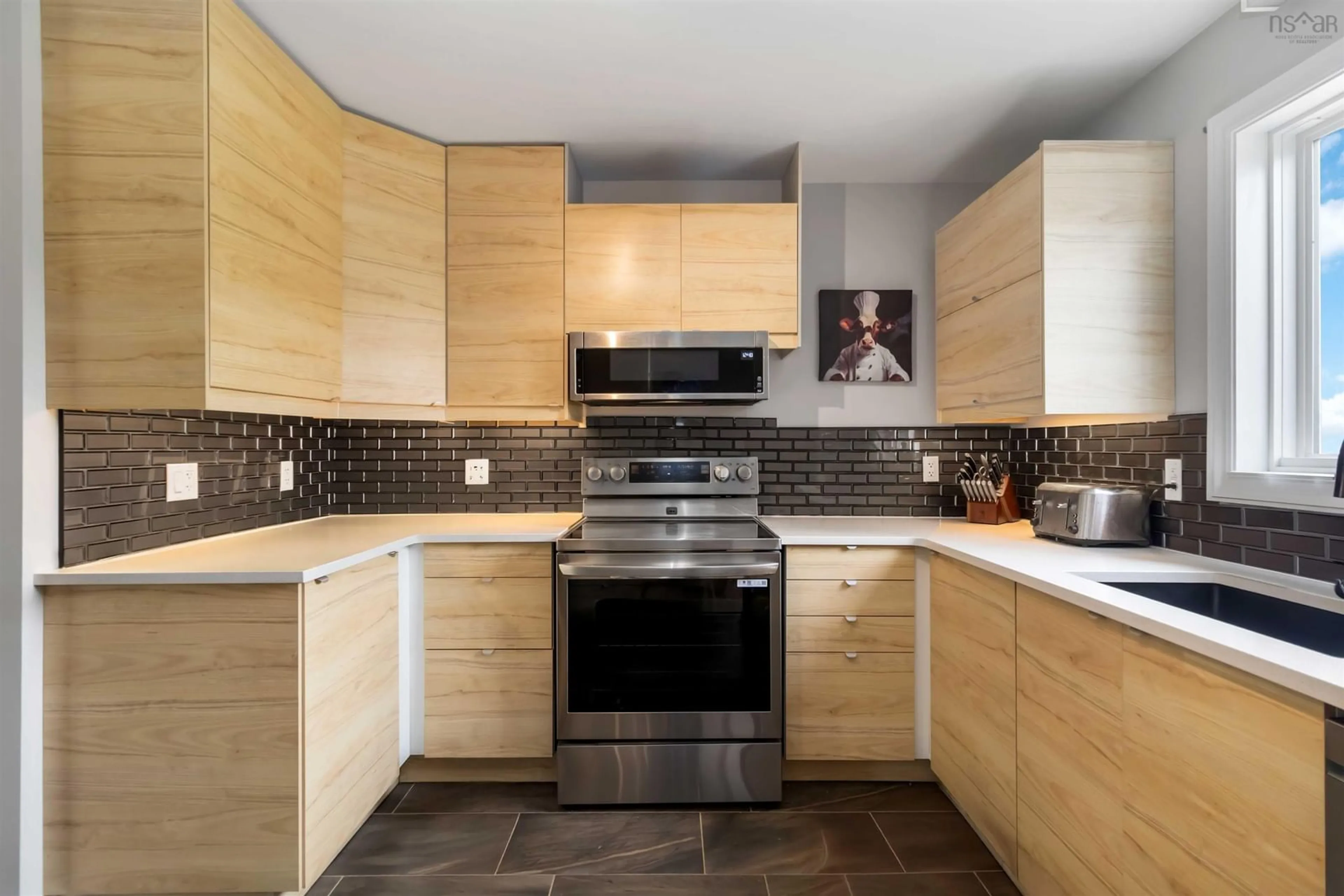 Contemporary kitchen, unknown for 11 Kaleigh Dr, Eastern Passage Nova Scotia B3G 1E3