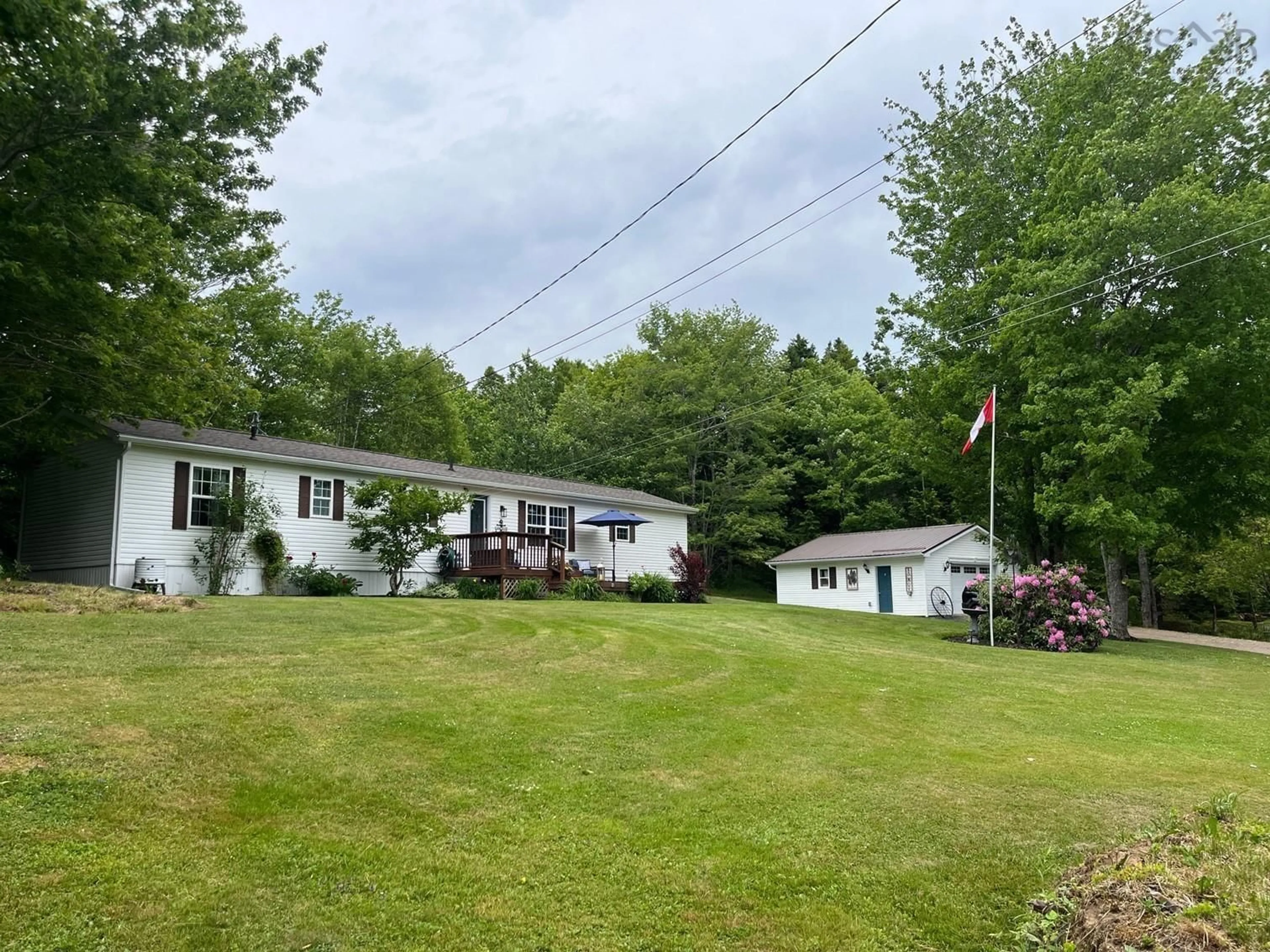 A pic from outside/outdoor area/front of a property/back of a property/a pic from drone, unknown for 1791 Onslow Mountain Rd, North River Nova Scotia B6L 6P4