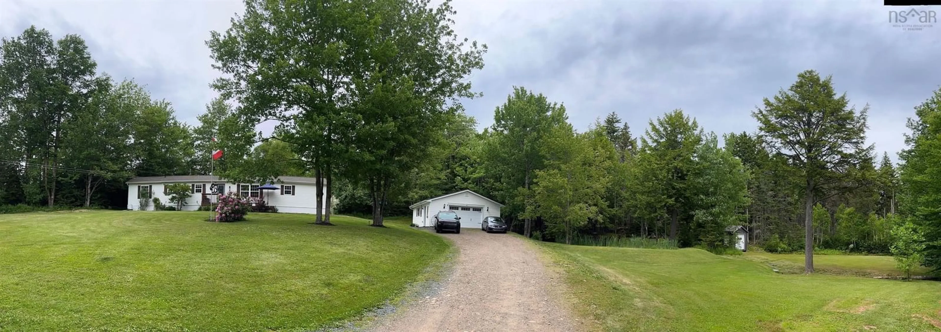 A pic from outside/outdoor area/front of a property/back of a property/a pic from drone, street for 1791 Onslow Mountain Rd, North River Nova Scotia B6L 6P4