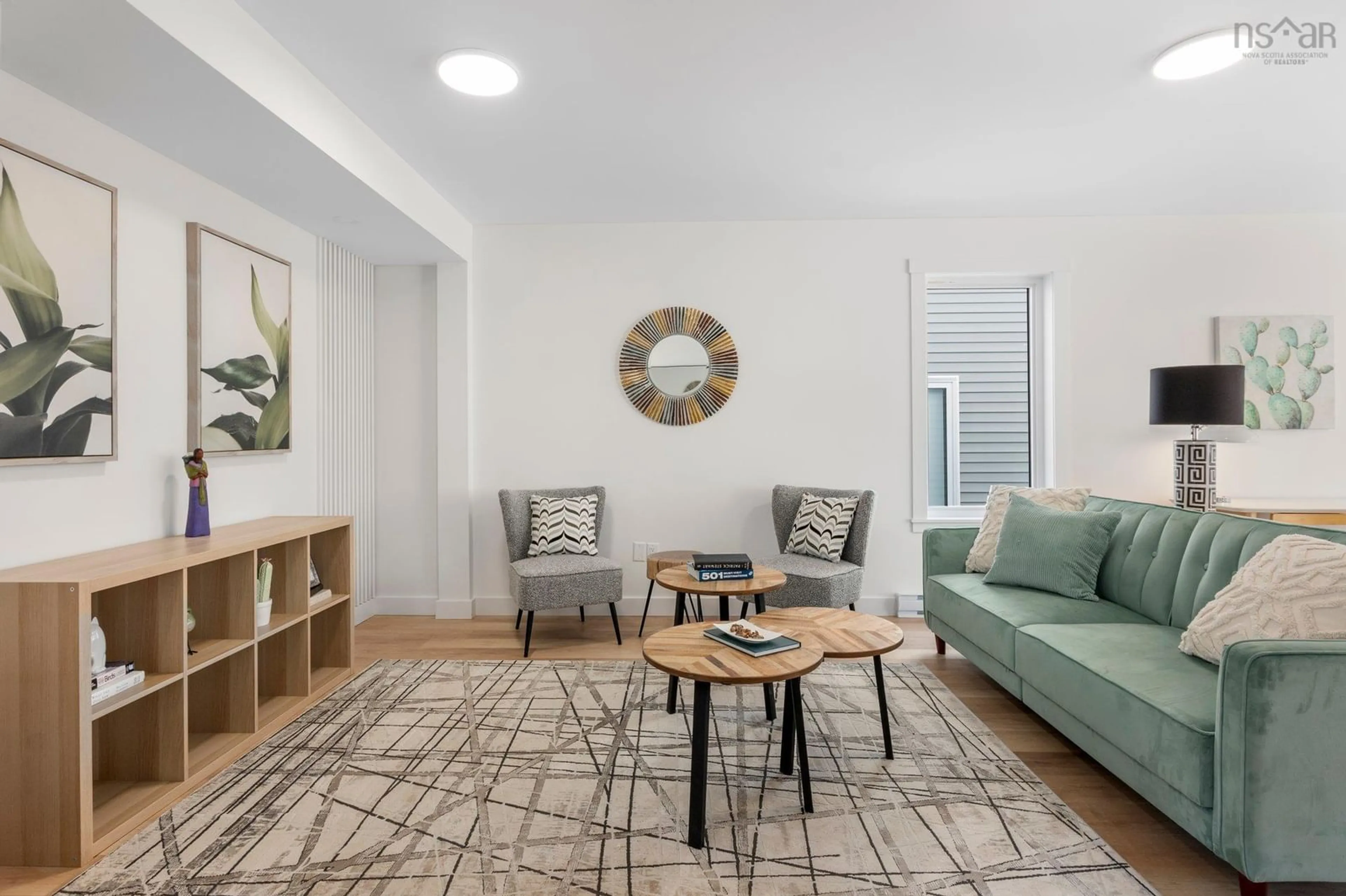 Living room with furniture, unknown for 49 Berm St, Spryfield Nova Scotia B3R 0H2