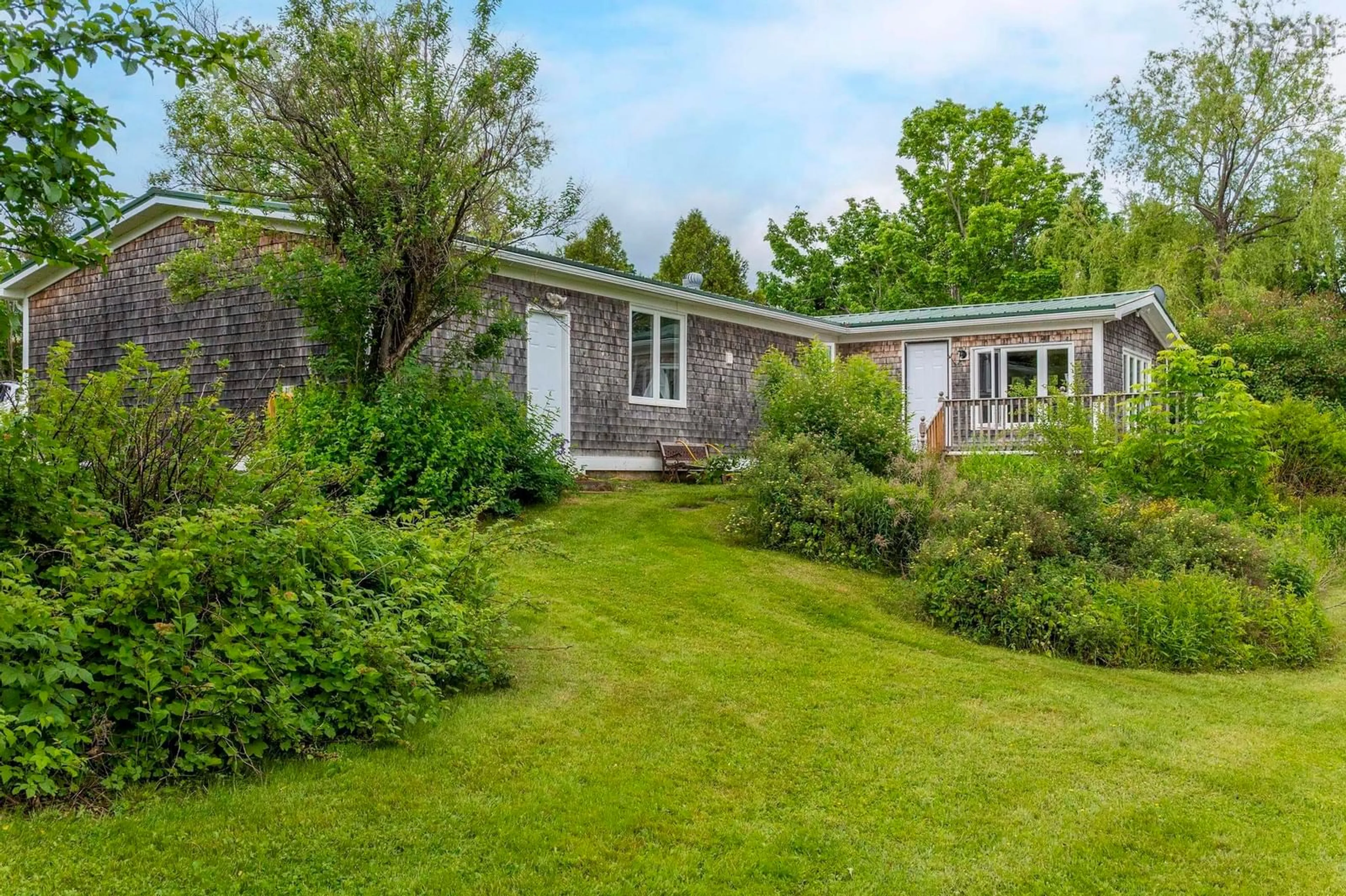 A pic from outside/outdoor area/front of a property/back of a property/a pic from drone, unknown for 1407 North Shore Rd, North Shore Nova Scotia B0K 1E0