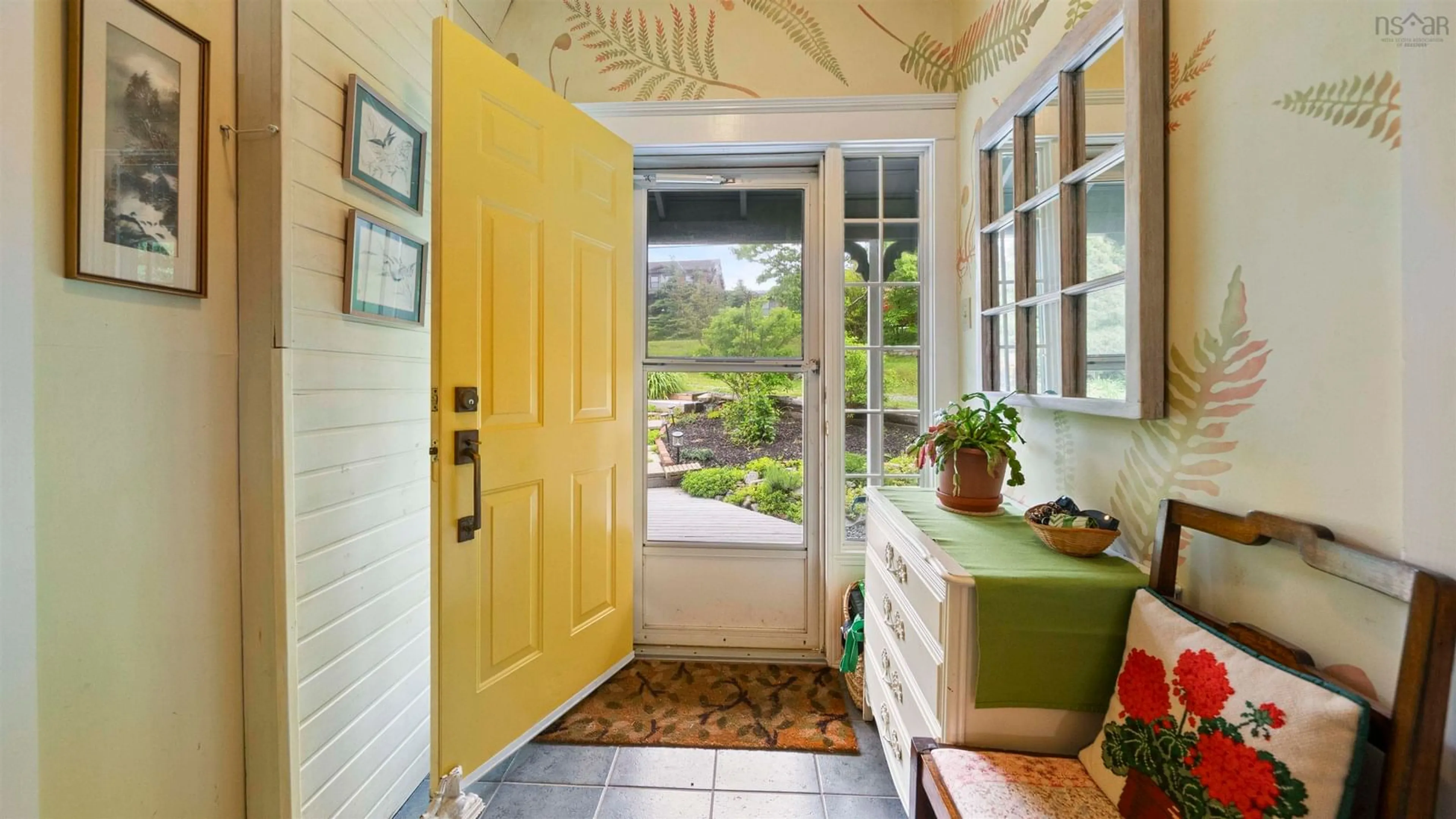 Indoor entryway for 650 Ketch Harbour Rd, Portuguese Cove Nova Scotia B3V 1K1