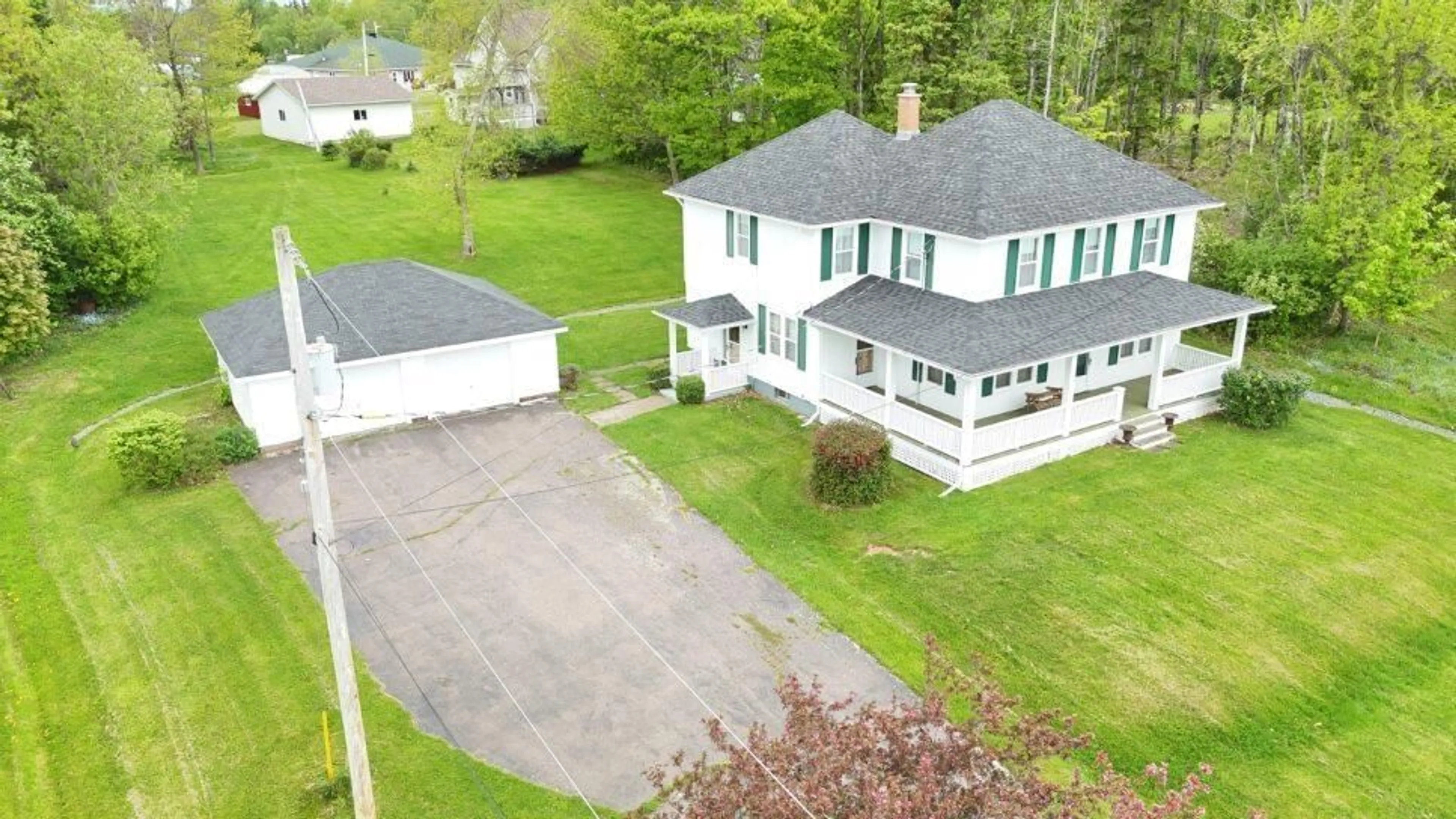 A pic from outside/outdoor area/front of a property/back of a property/a pic from drone, unknown for 288 Main St, Tatamagouche Nova Scotia B0K 1V0