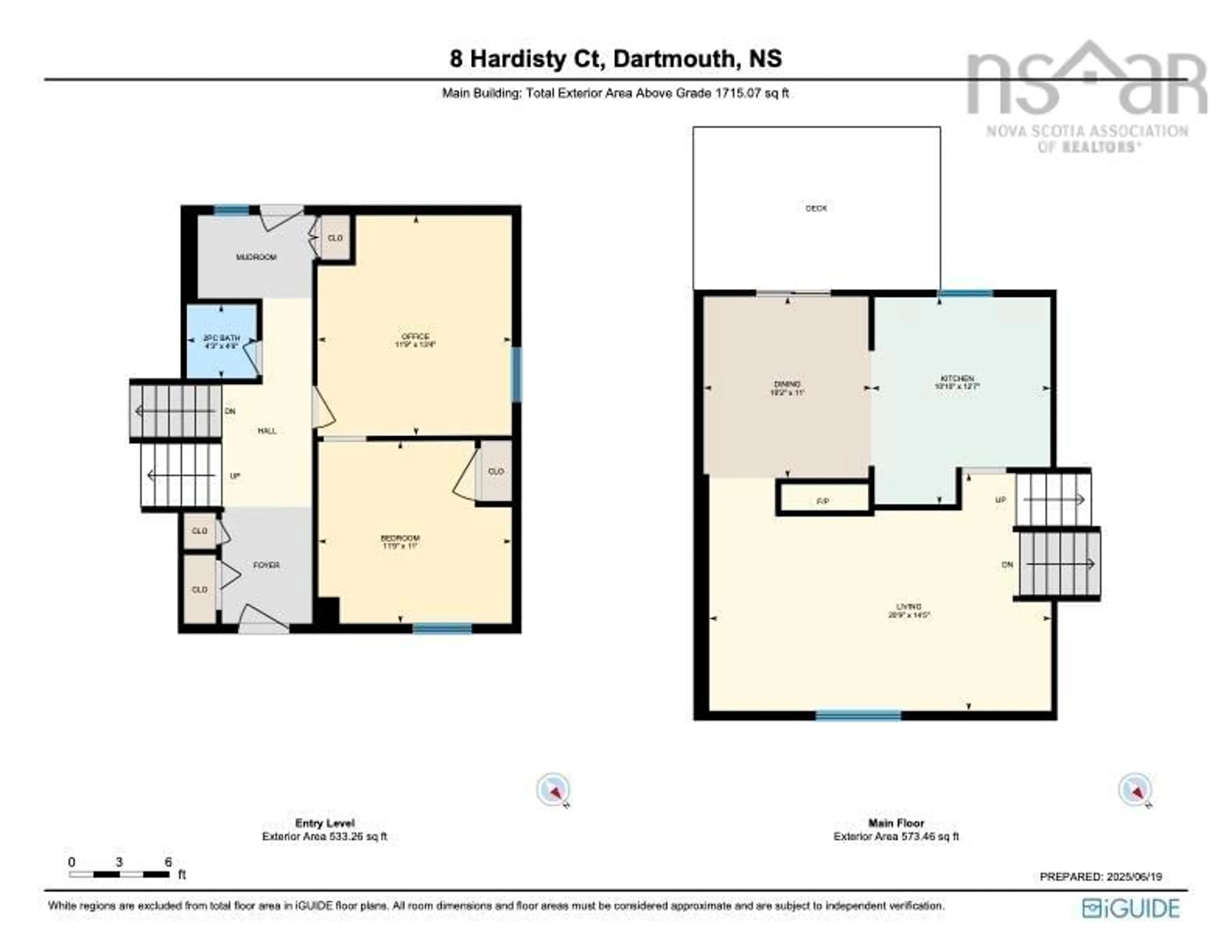 Floor plan for 8 Hardisty Crt, Cole Harbour Nova Scotia B2V 1K9