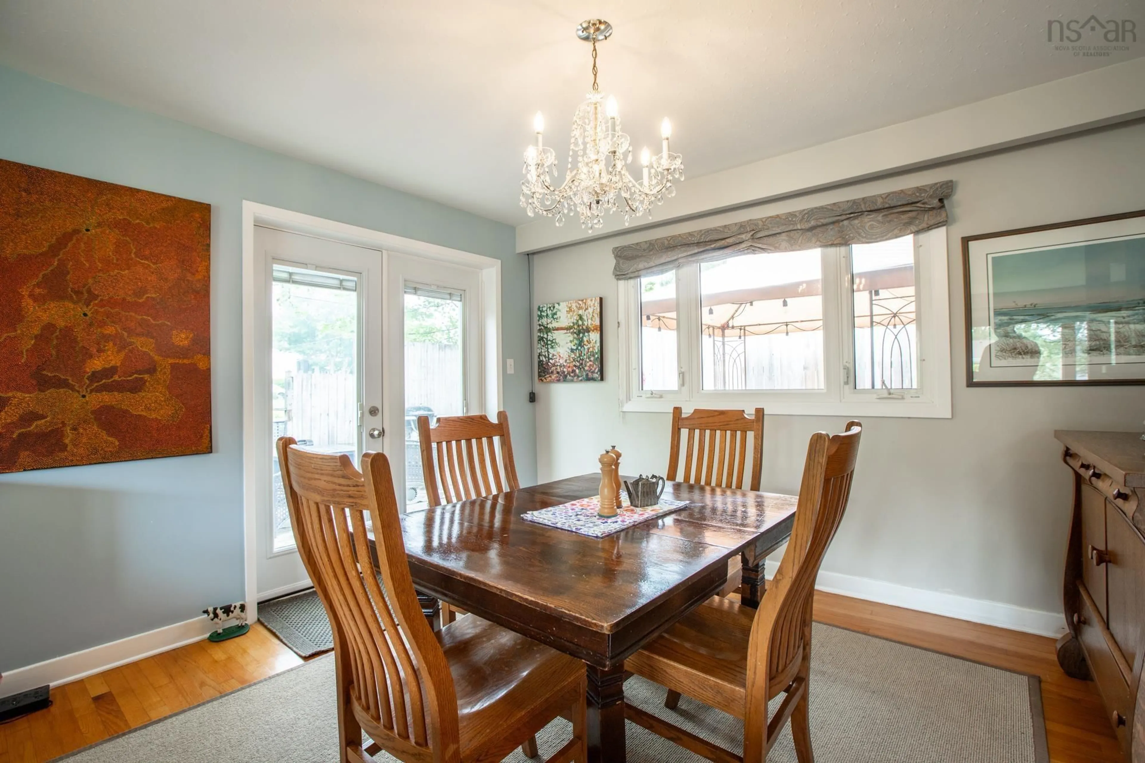Dining room, wood/laminate floor for 24 Nightingale Dr, Halifax Nova Scotia B3M 1V4