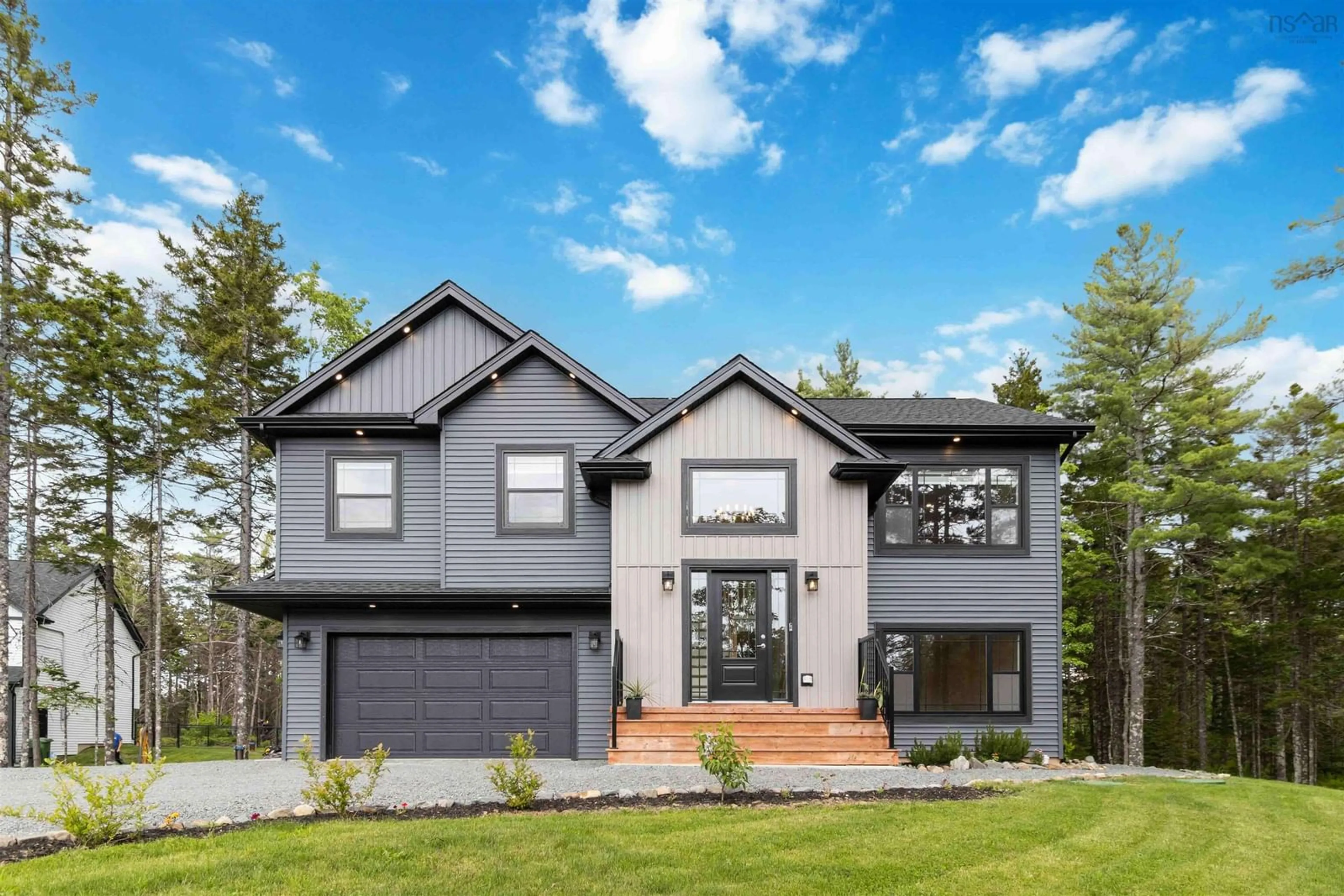 Home with brick exterior material, street for 87 Sidhu Dr, Beaver Bank Nova Scotia B4G 1B8