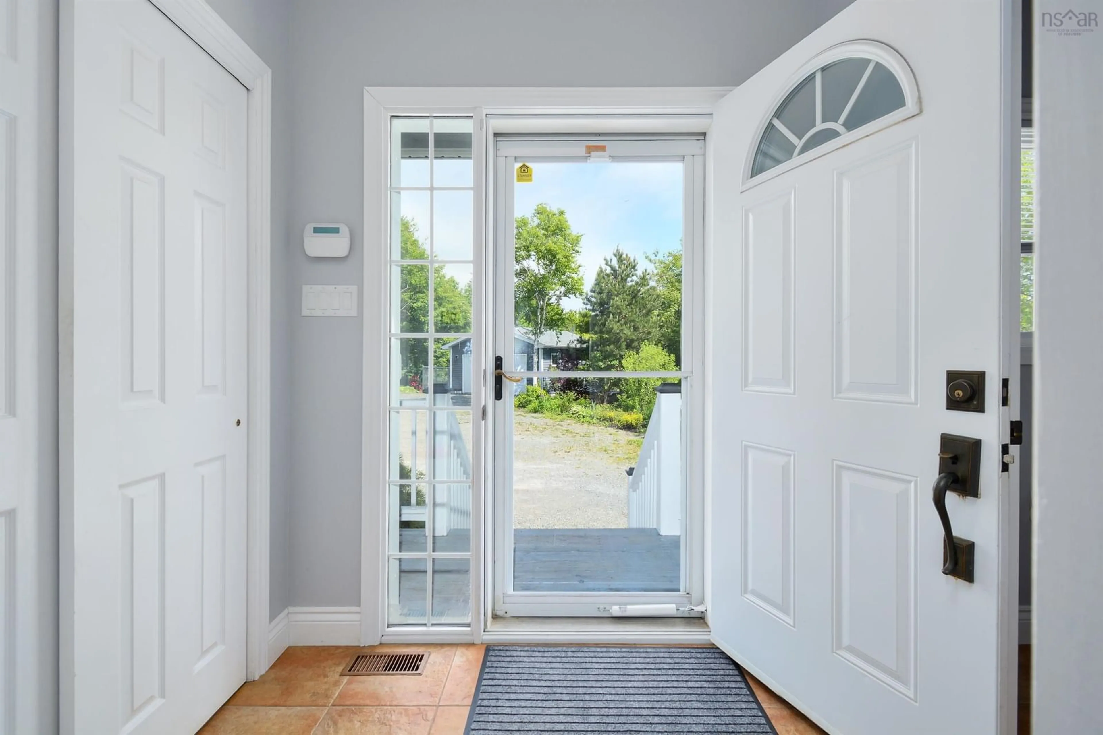 Indoor entryway for 139 Loch Bhreagh Lane, Northside East Bay Nova Scotia B1J 0A4