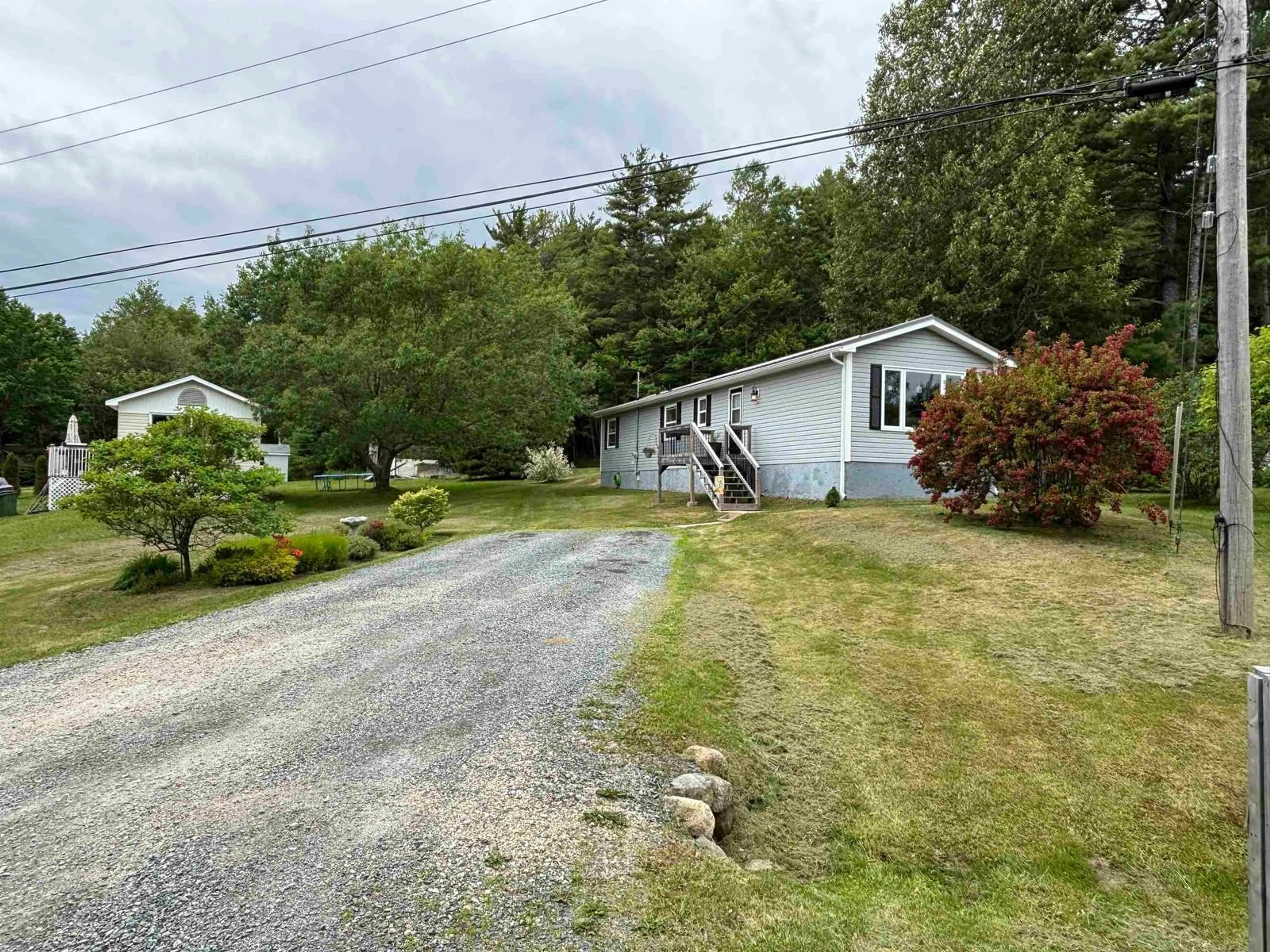 A pic from outside/outdoor area/front of a property/back of a property/a pic from drone, unknown for 307 Leary Fraser Rd, Dayspring Nova Scotia B4V 5S7