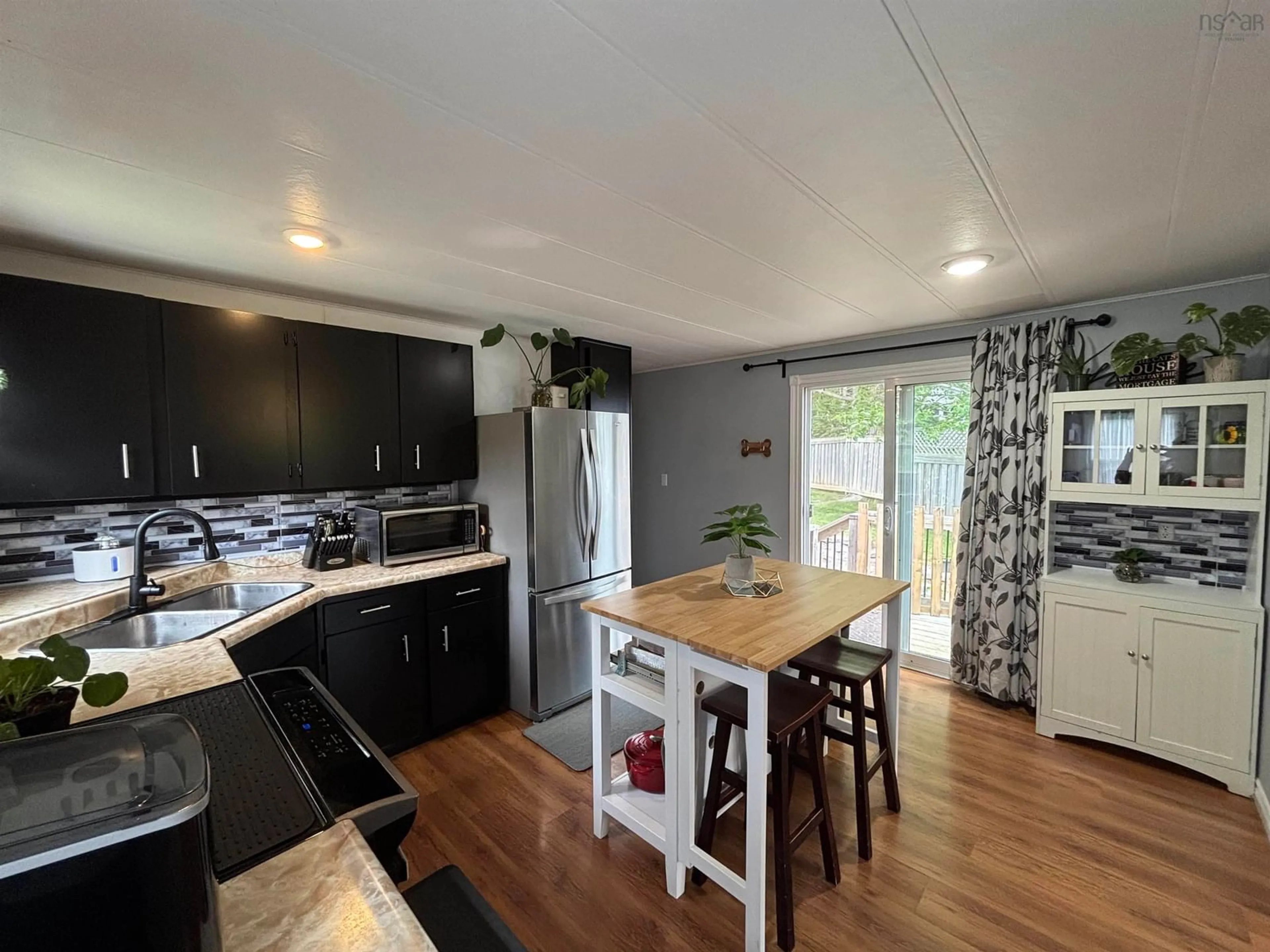 Open concept kitchen, wood/laminate floor for 307 Leary Fraser Rd, Dayspring Nova Scotia B4V 5S7