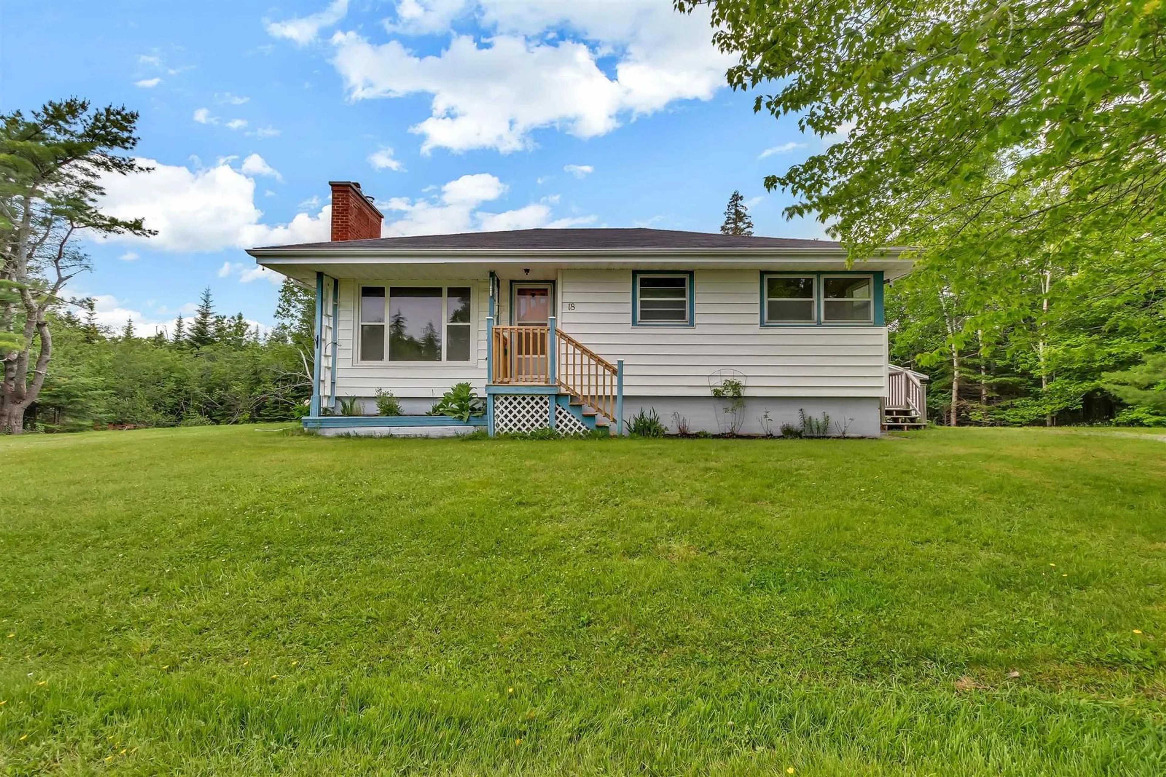 A pic from outside/outdoor area/front of a property/back of a property/a pic from drone, unknown for 18 Parker Lane, Porters Lake Nova Scotia B3E 1E5