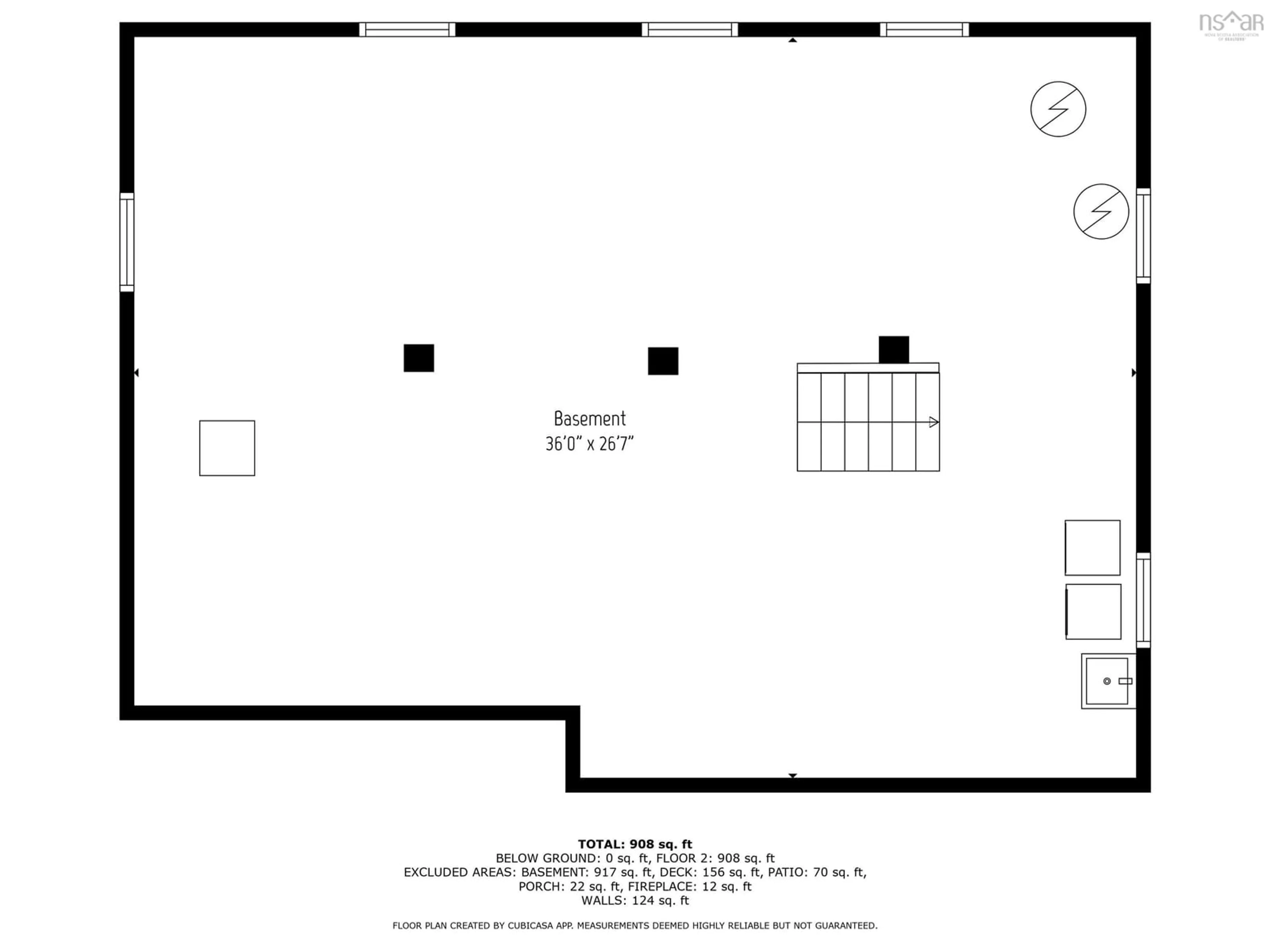 Floor plan for 18 Parker Lane, Porters Lake Nova Scotia B3E 1E5