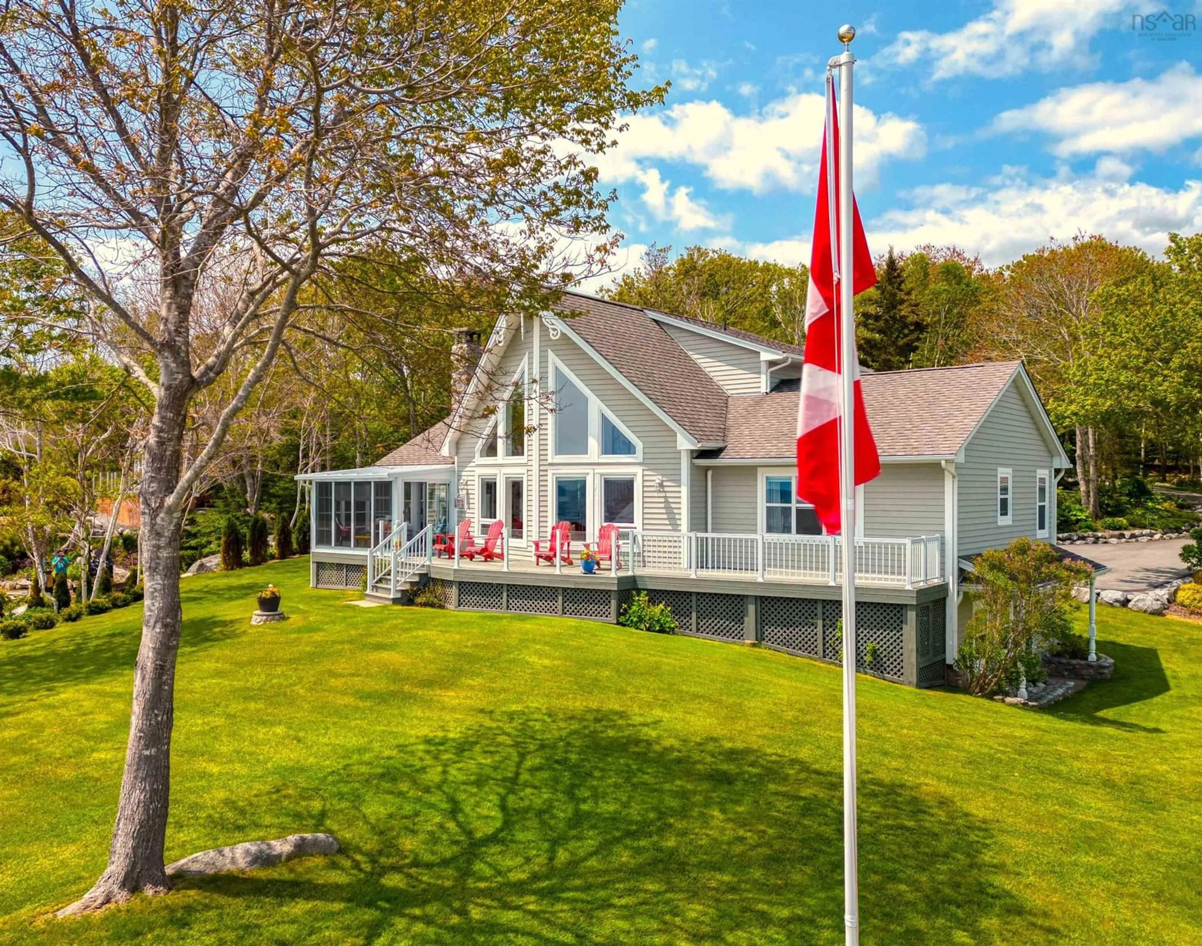 Home with vinyl exterior material, water/lake/river/ocean view for 129 Cosby Rd, Port Mouton Nova Scotia B0T 1T0