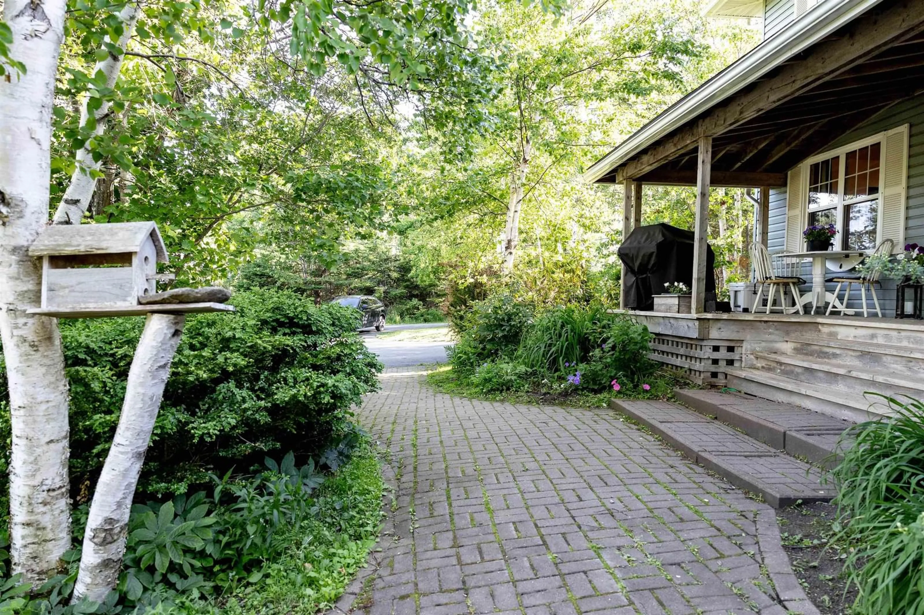 Patio, street for 54 Lighthouse Rd, Kings Head Nova Scotia B2H 5C4