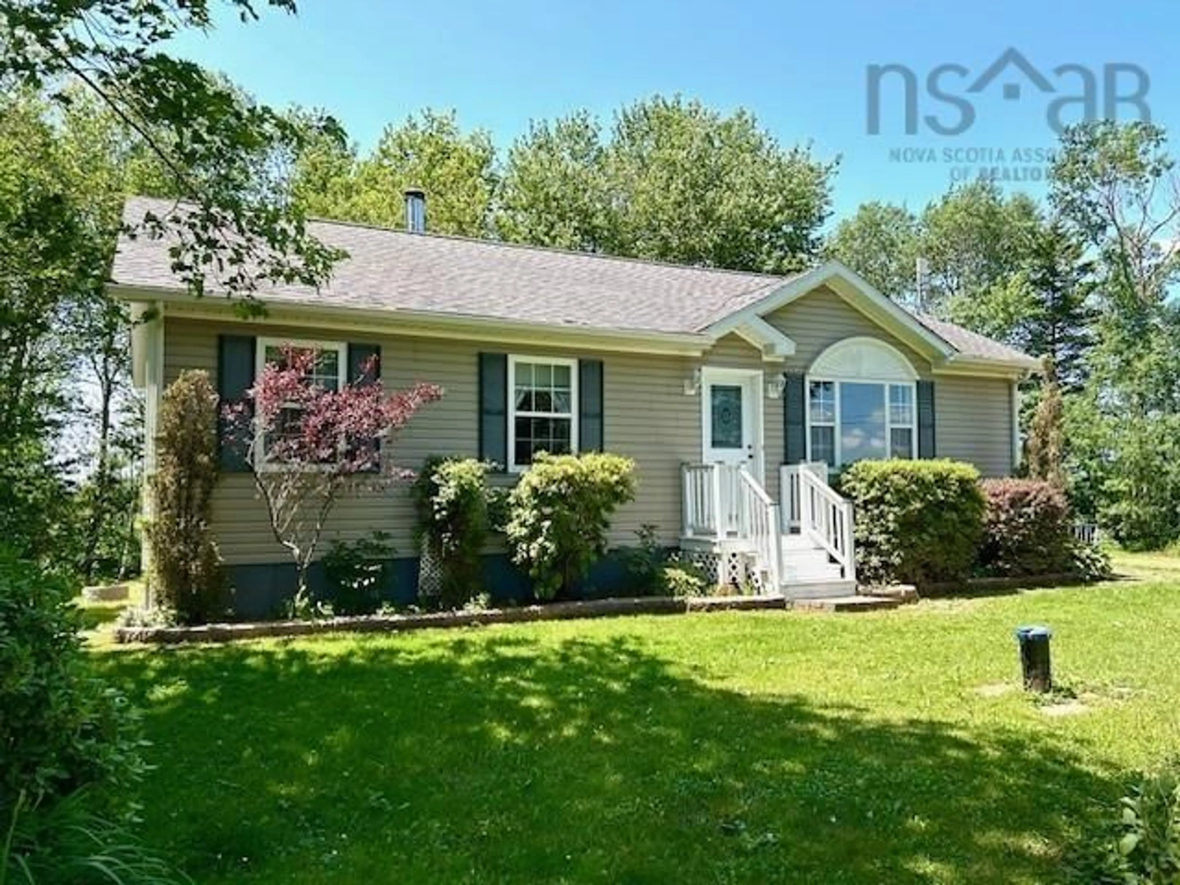 Home with vinyl exterior material, street for 90 Fort Belcher Rd, Lower Onslow Nova Scotia B0M 1C0